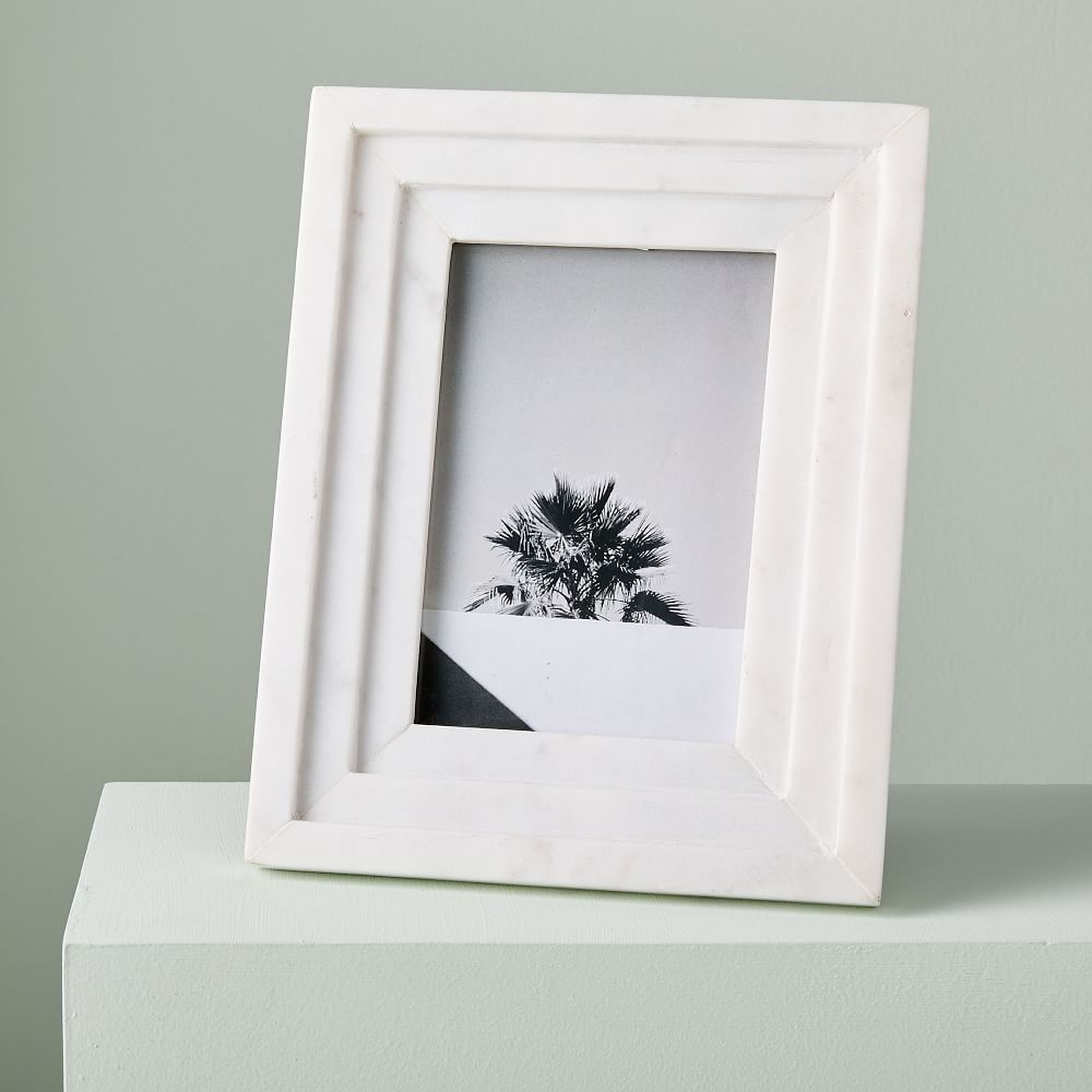 Textured Marble Frame, Rectangle - West Elm