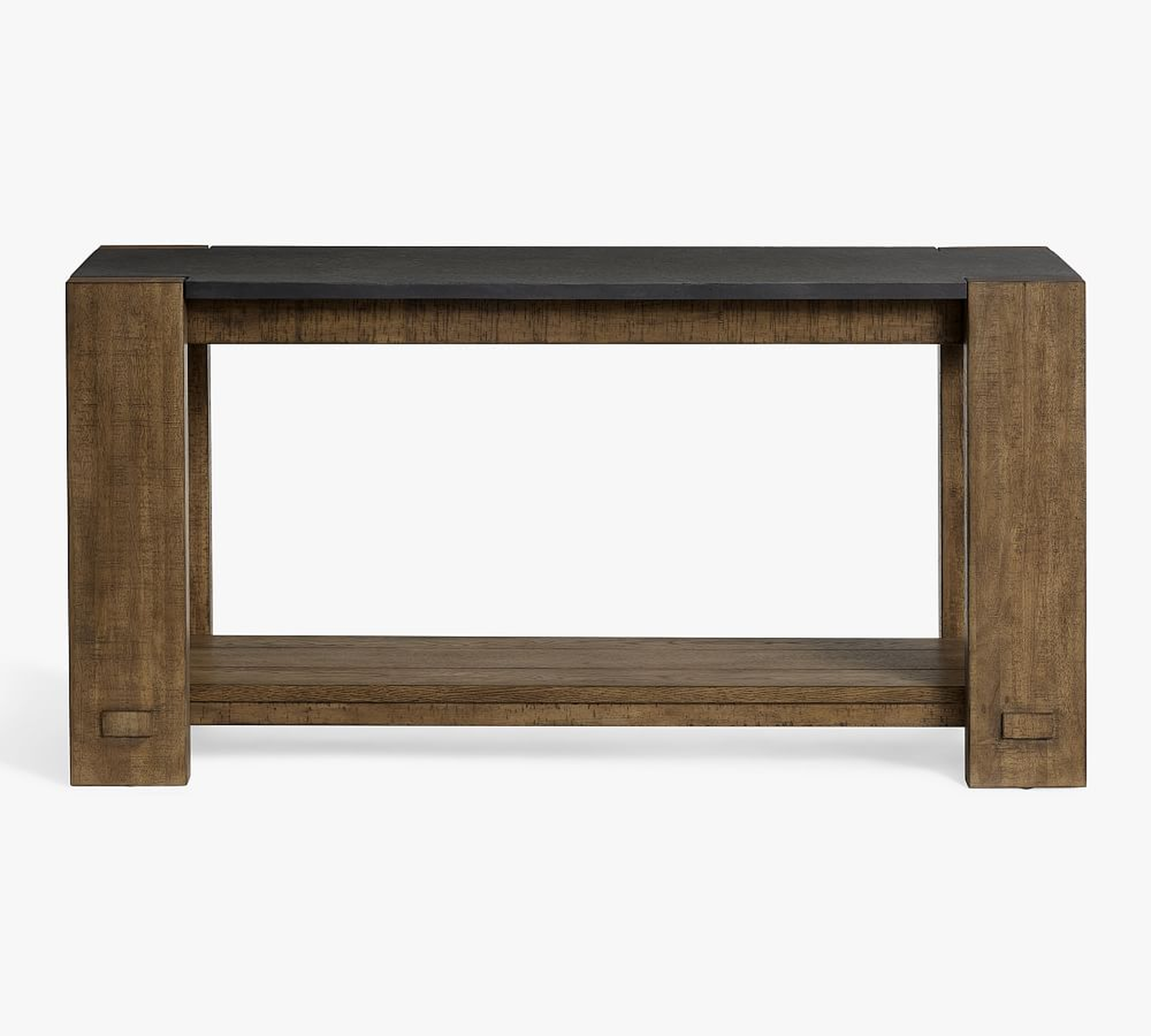 Westbrook 60" Console Table, Smoked Nutmeg - Pottery Barn