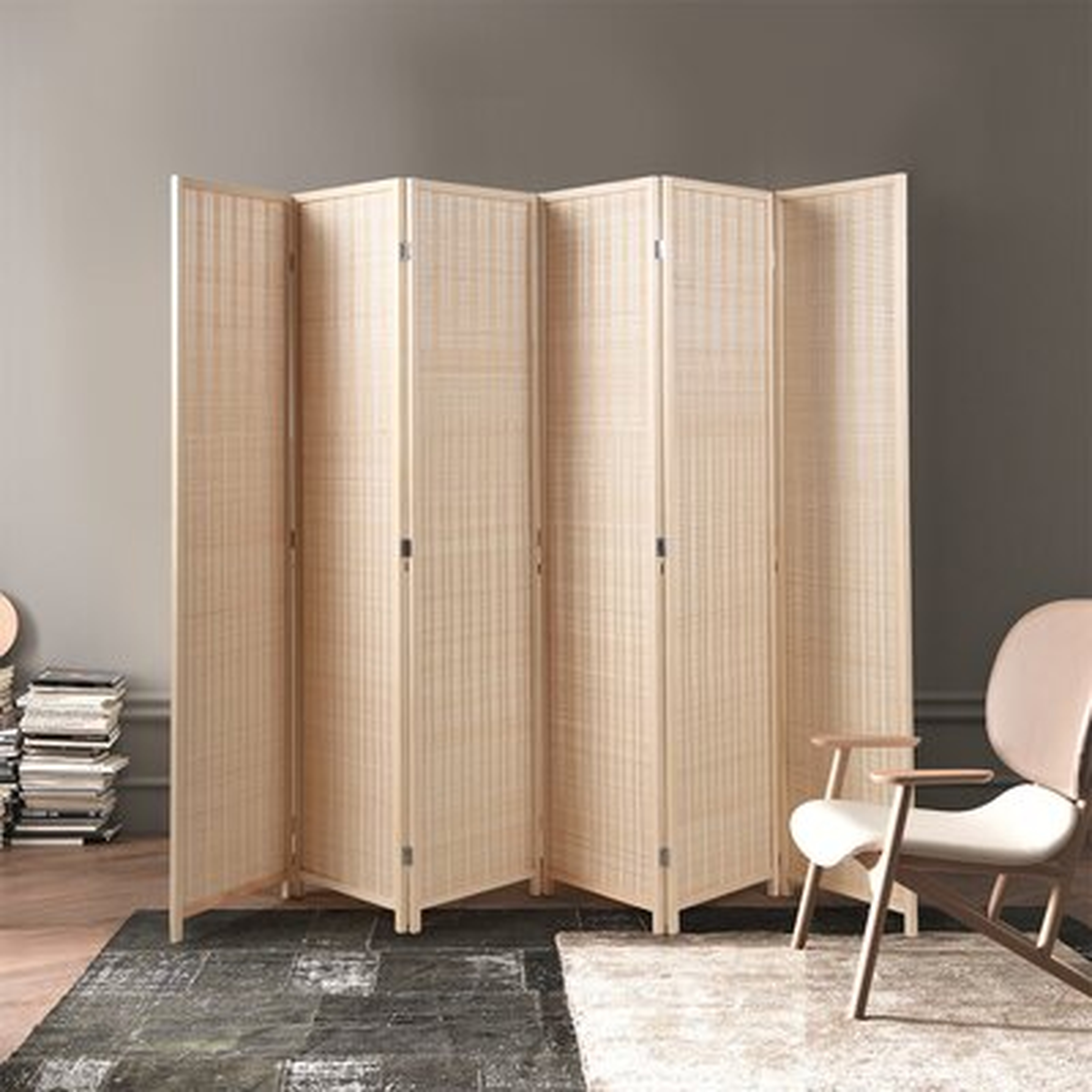 Arna 106.5'' 6 - Panel Folding Room Divider - Wayfair