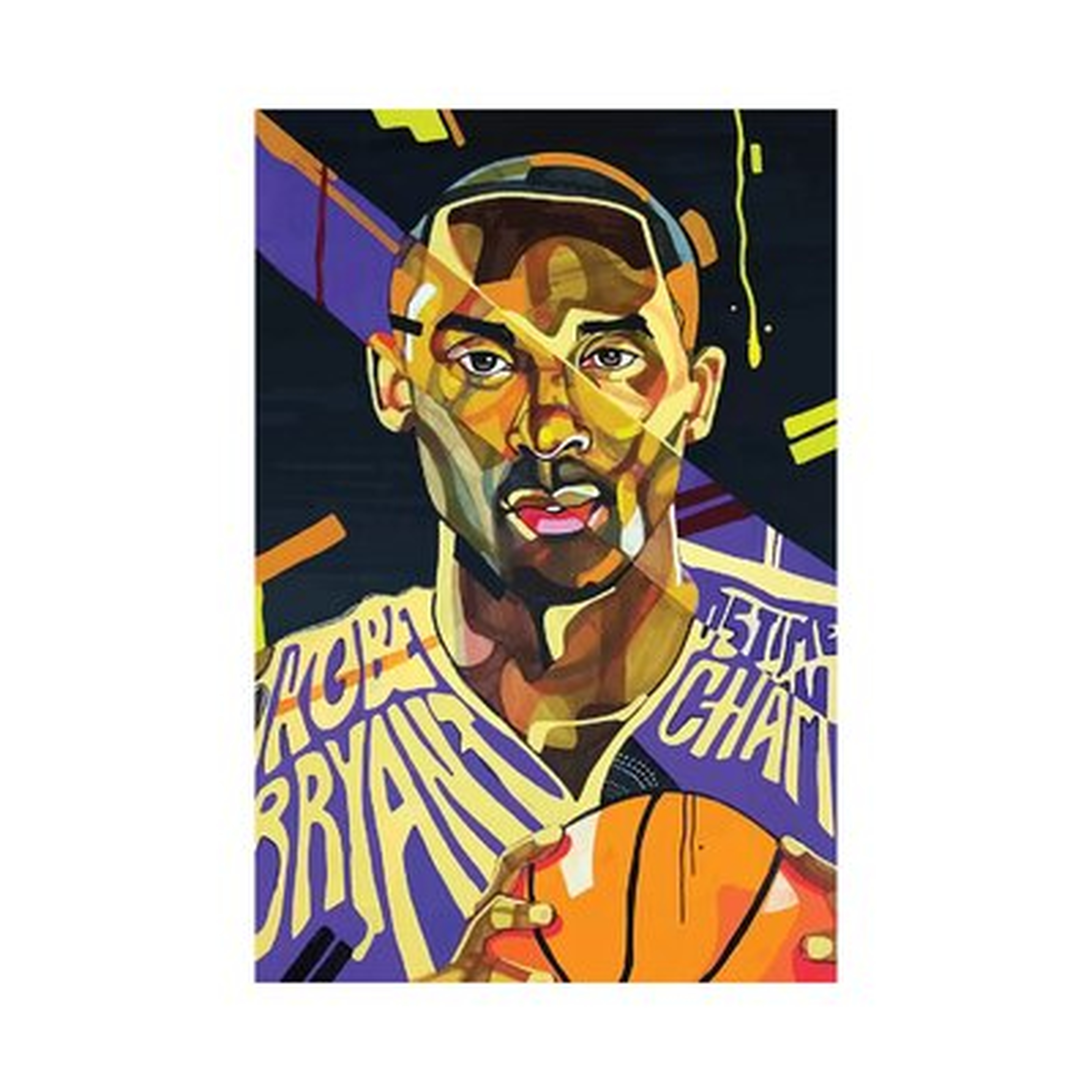 Kobe Bryant - Graphic Art Print - Wayfair