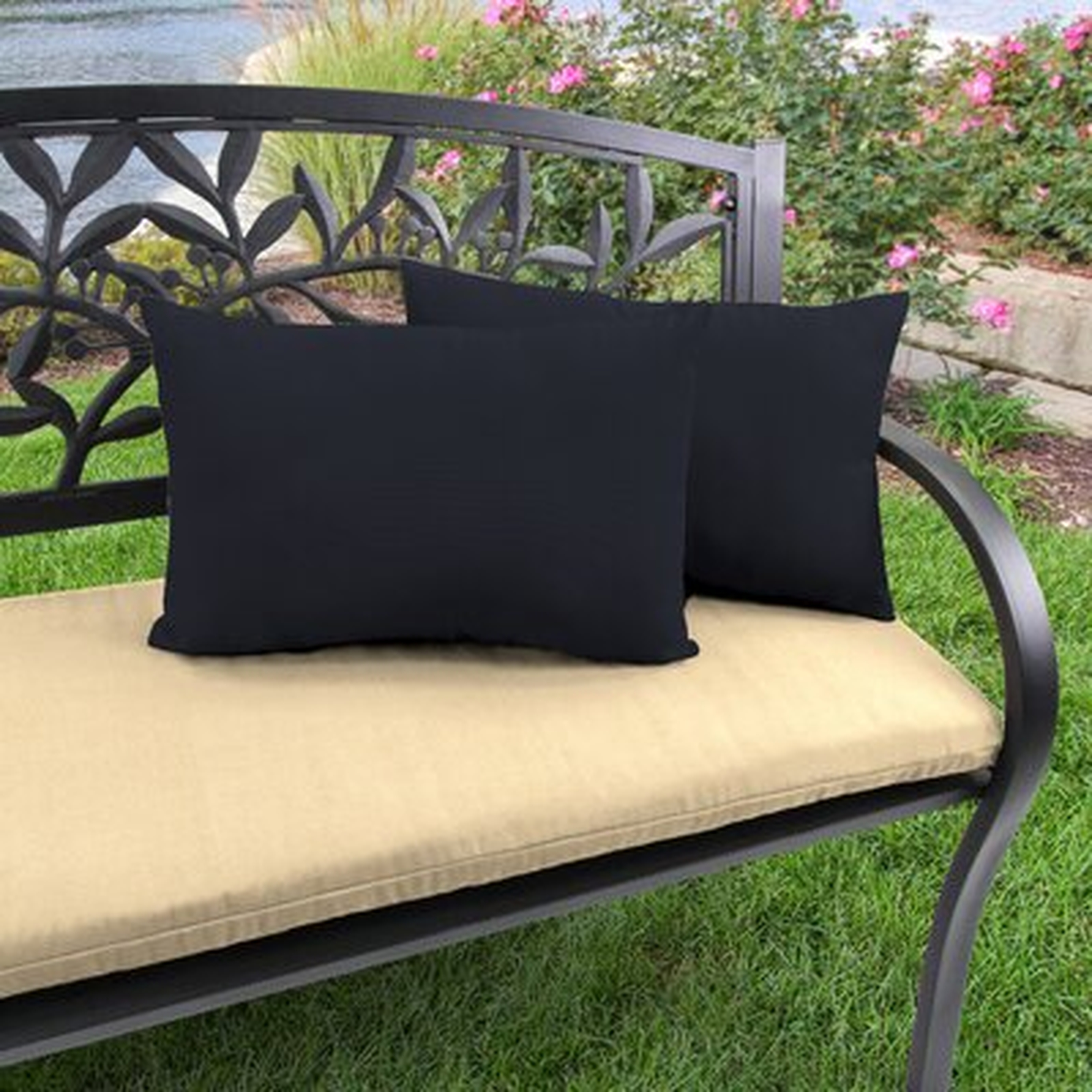 Veranda Hunter Outdoor Rectangular Pillow Cover & Insert - Wayfair
