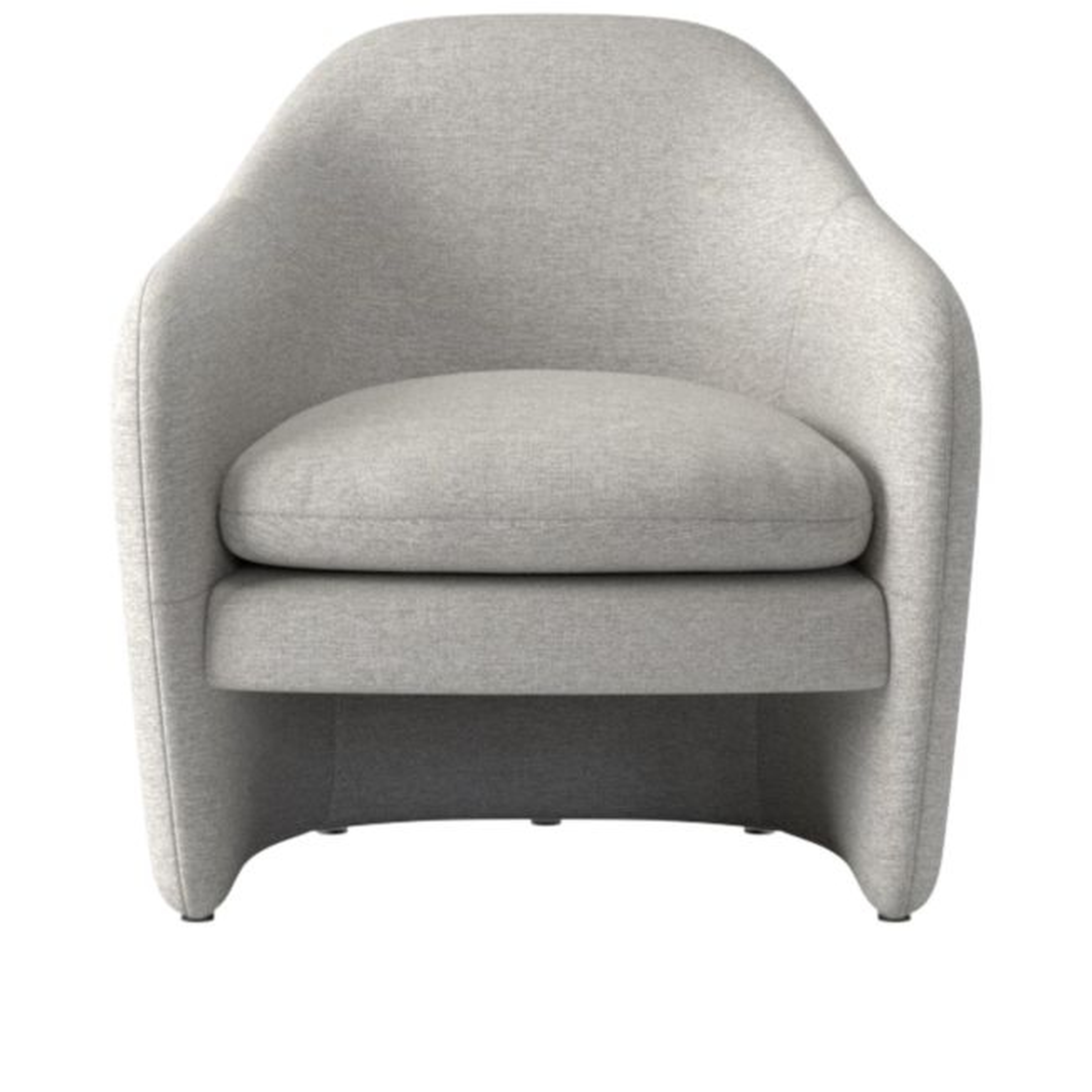 Pavia Chair, Hatch Platinum - CB2
