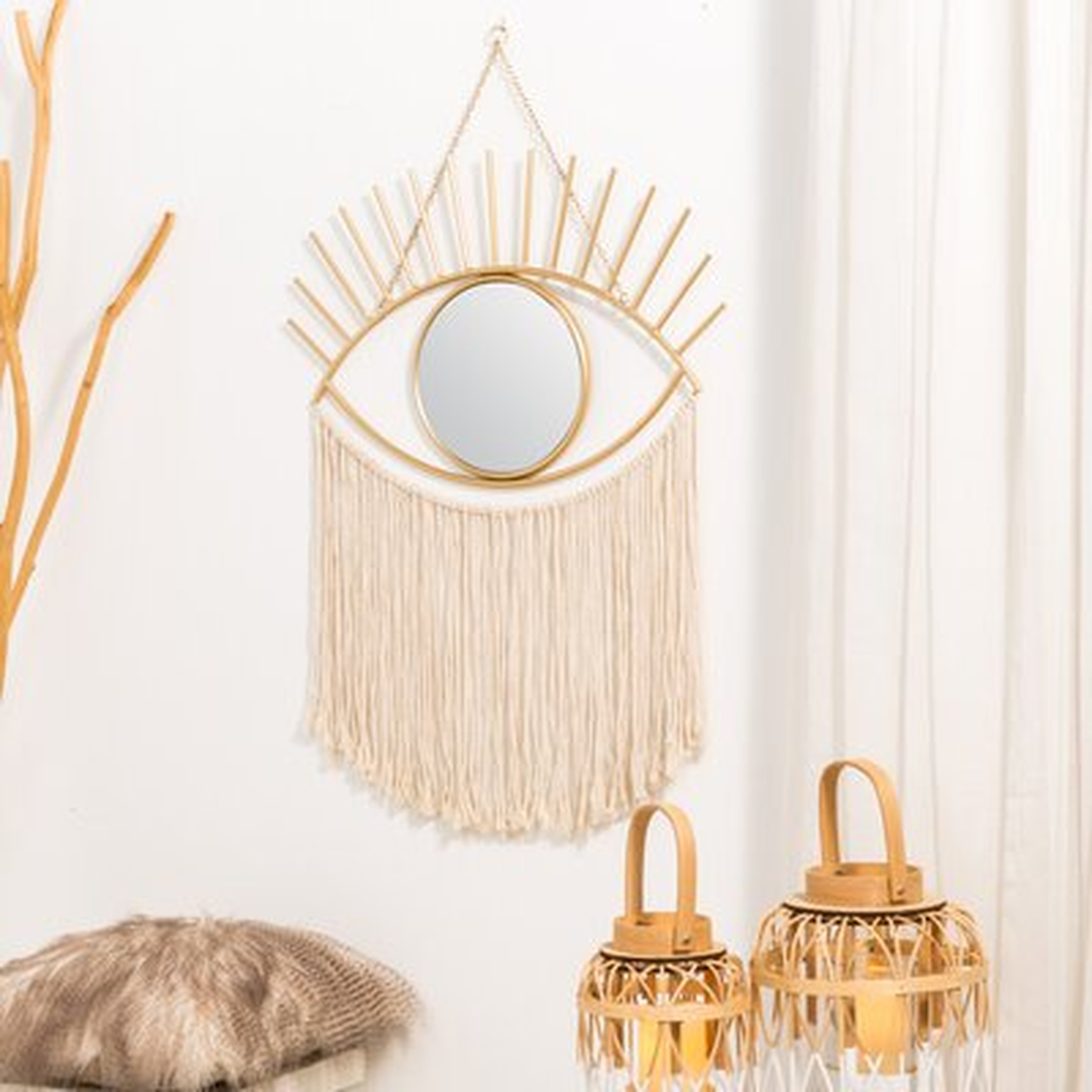 Komon Regency Eye Modern Accent Mirror - Wayfair