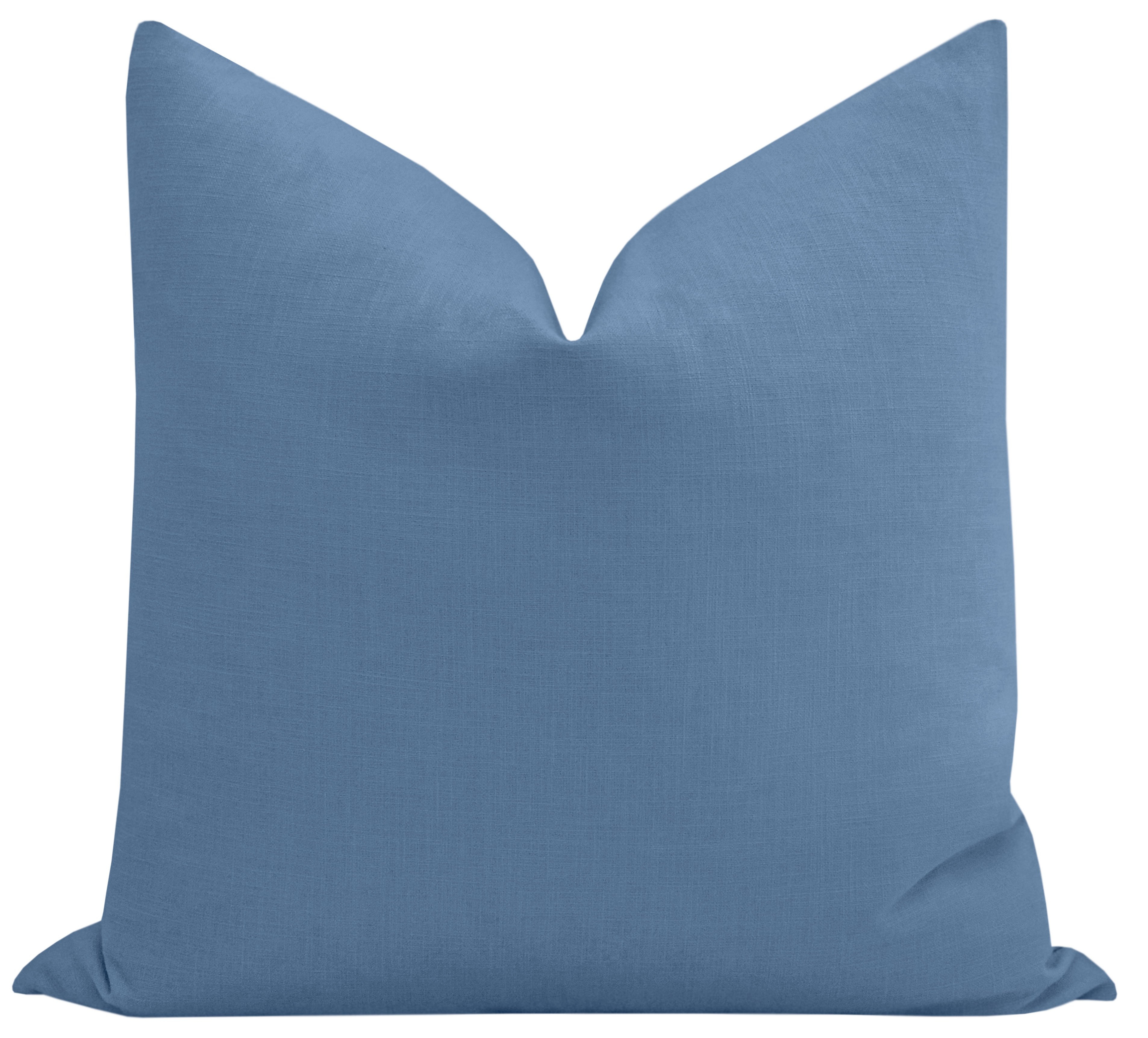Classic Linen // Calypso Blue (new) - 18" X 18" - Little Design Company