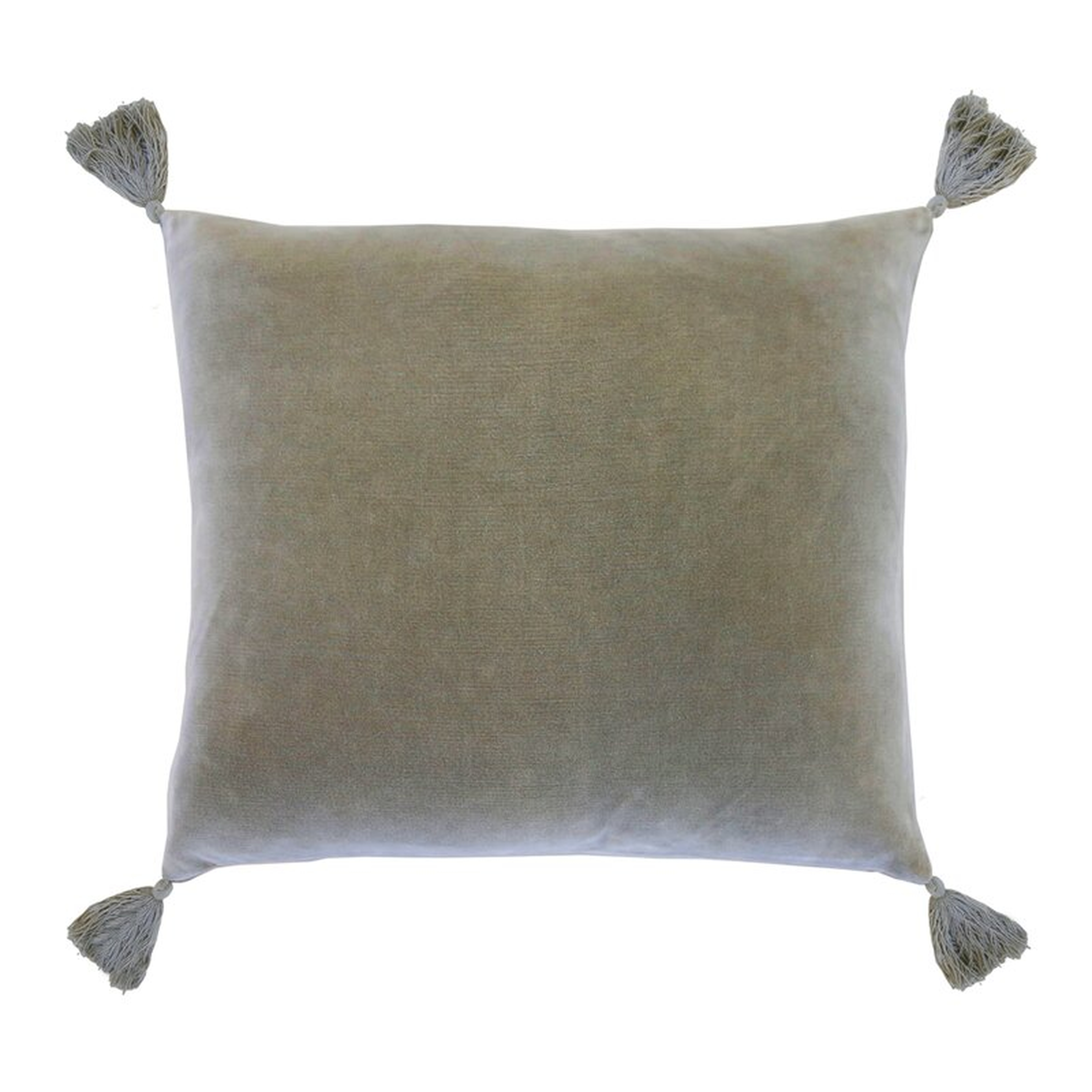 Pom Pom At Home Bianca Square Cotton Pillow Cover & Insert - Perigold