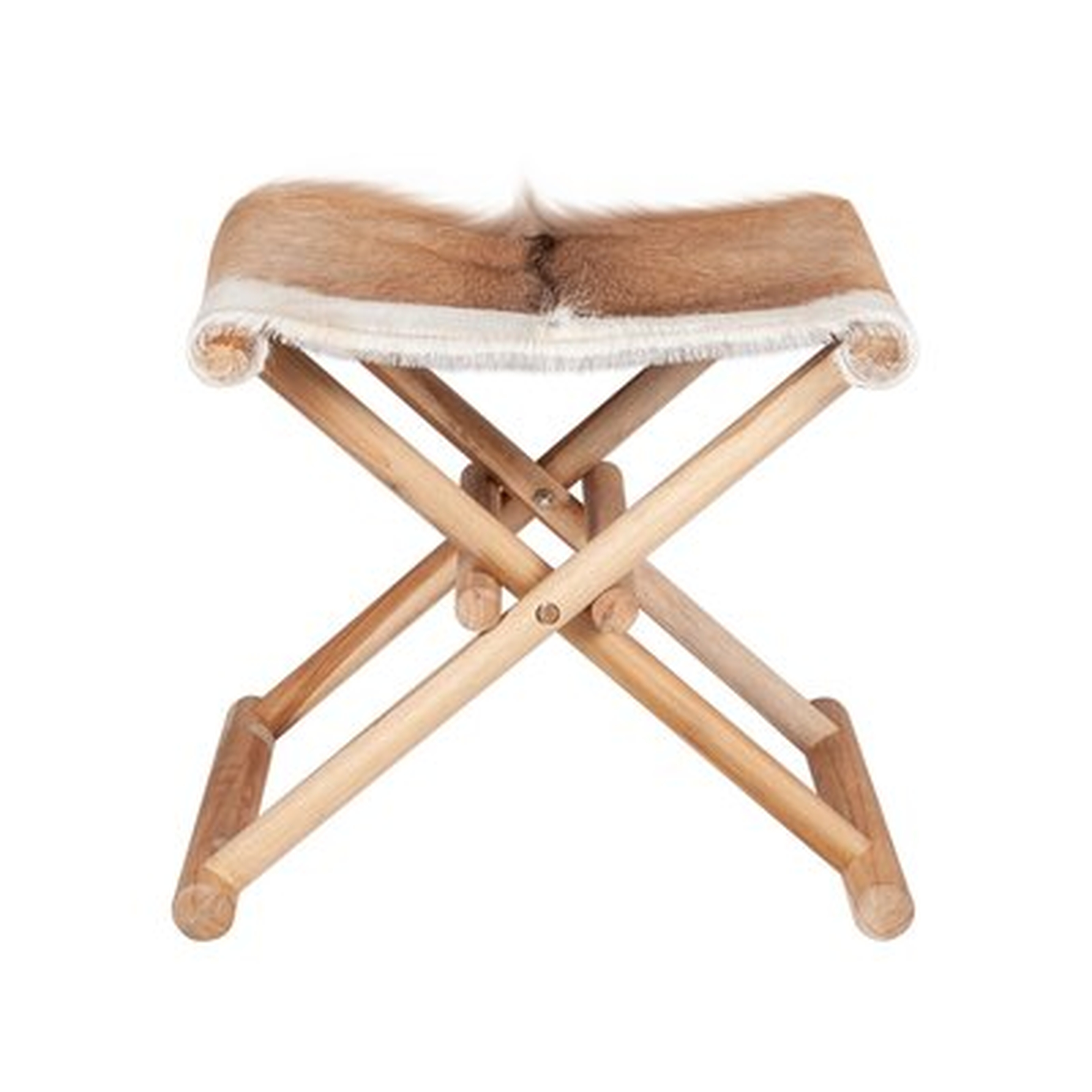 Boykins Solid Wood Utility Stool - Wayfair