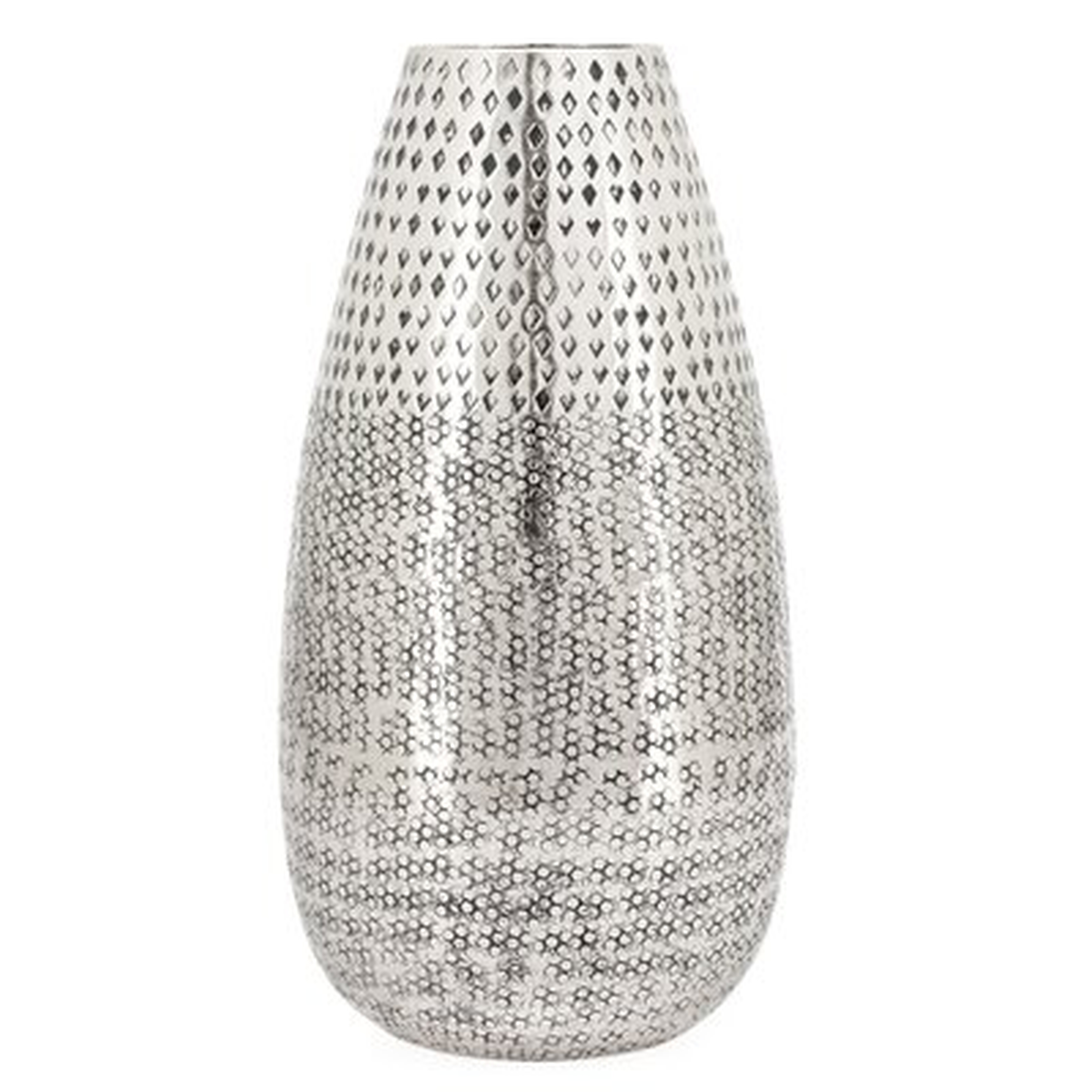 Neves Indoor / Outdoor Aluminum Table Vase - Wayfair