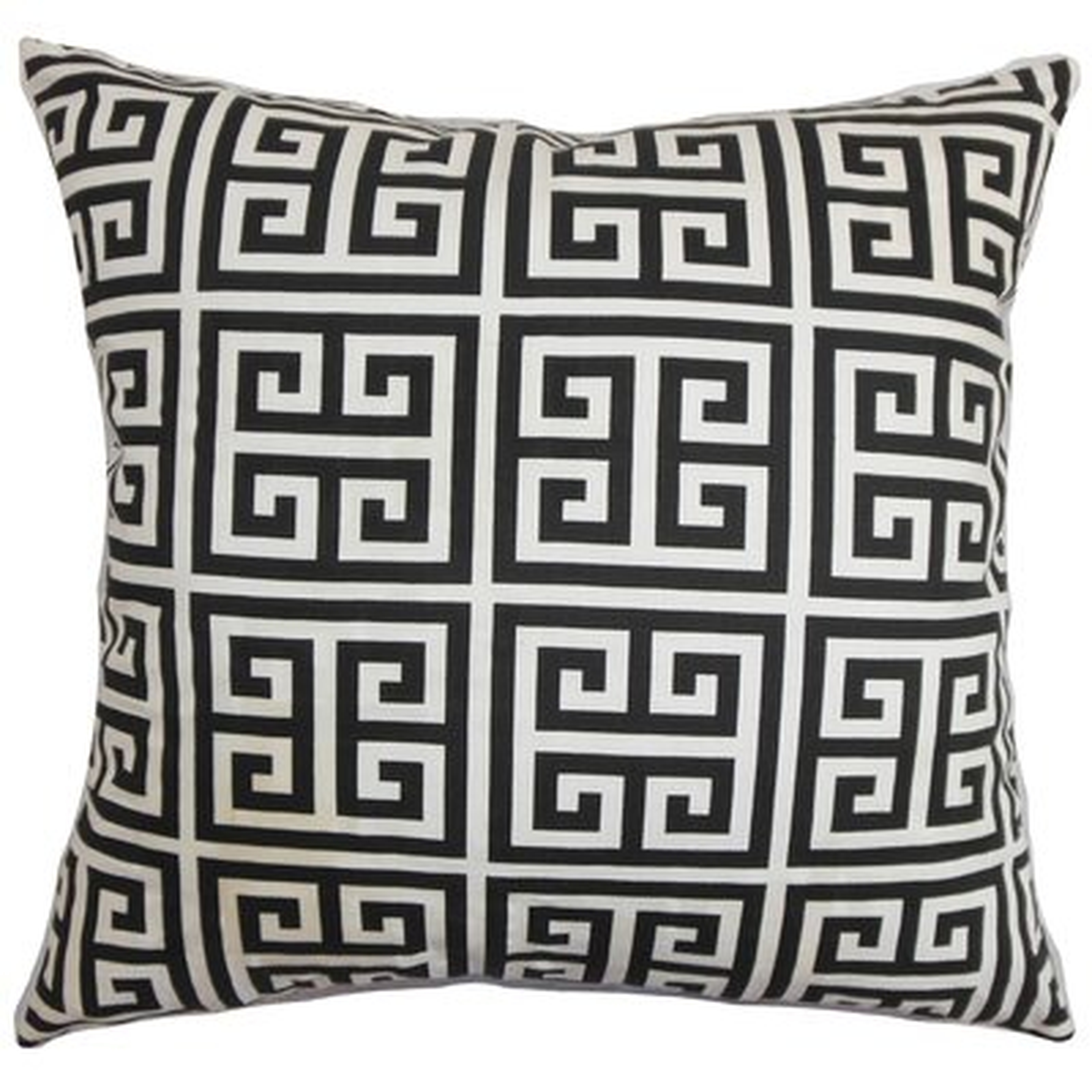 Kieffer Greek Key Bedding Sham - Wayfair