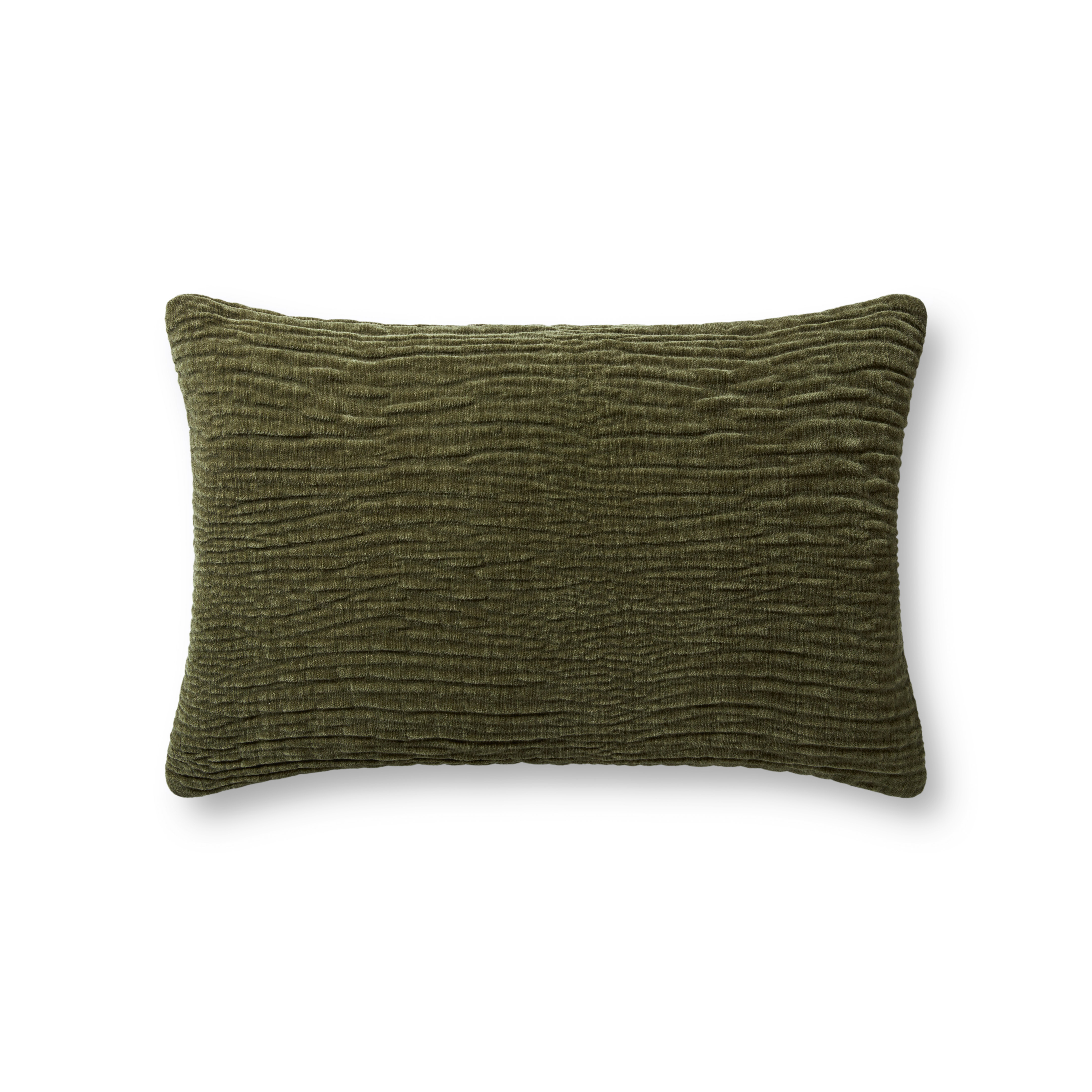 Loloi Pillows Olive 13" x 21" Cover w/Poly - Loloi Rugs