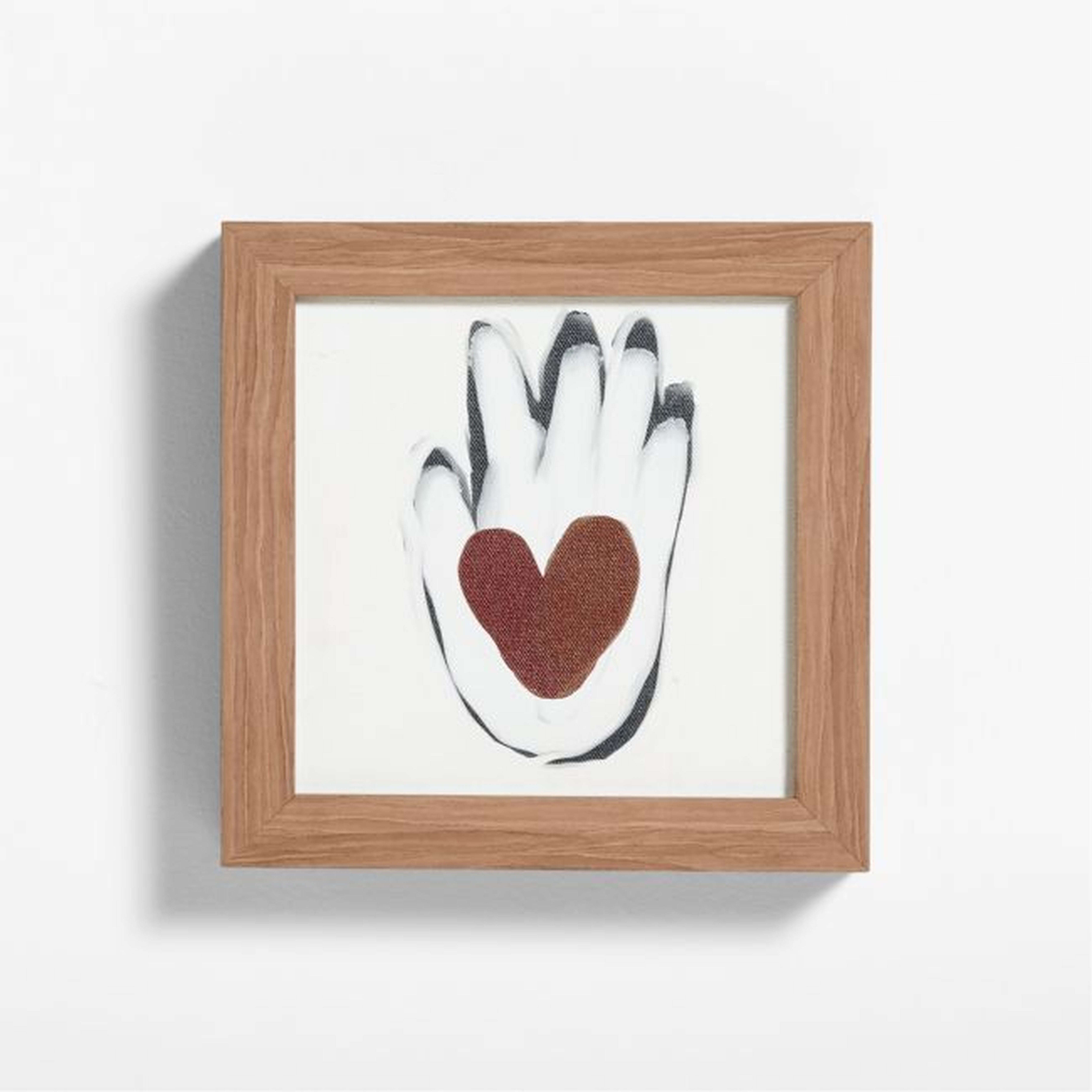 Protective Hand Framed Wall Art Print by Jeremiah Brent - Crate & Kids