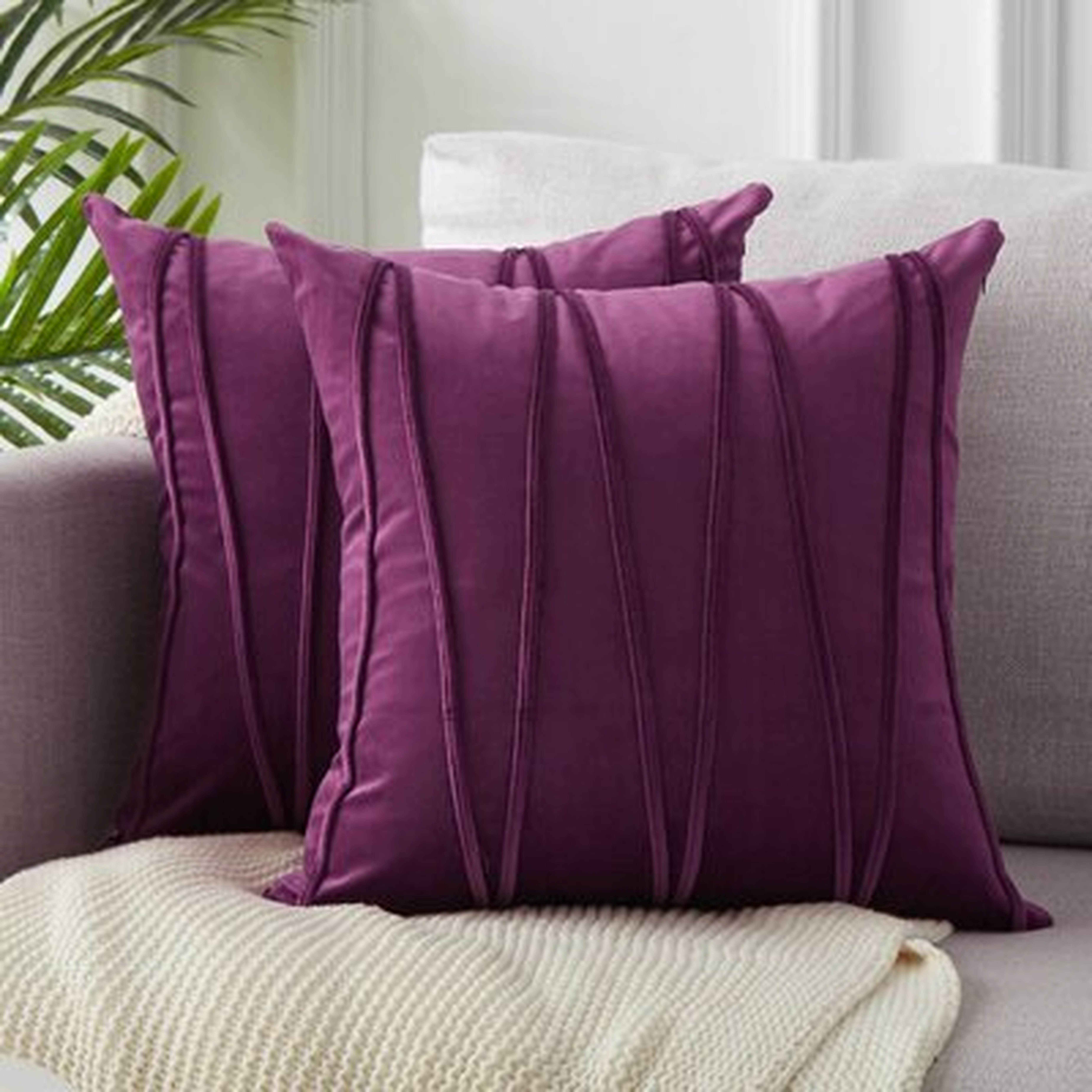 Leatherman Chevron Throw Pillow Cover - Wayfair