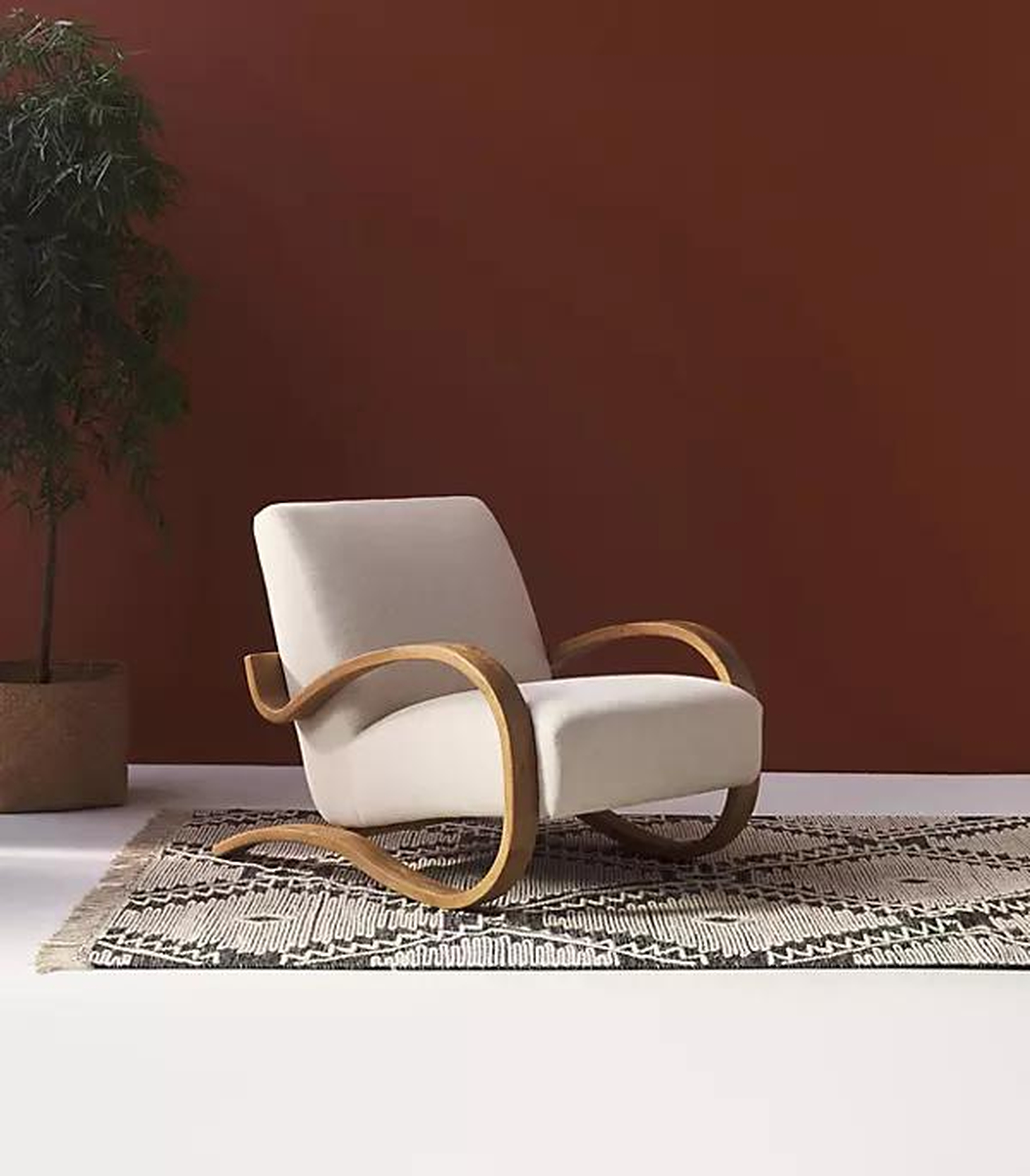 Herbin Lounge Chair - Anthropologie