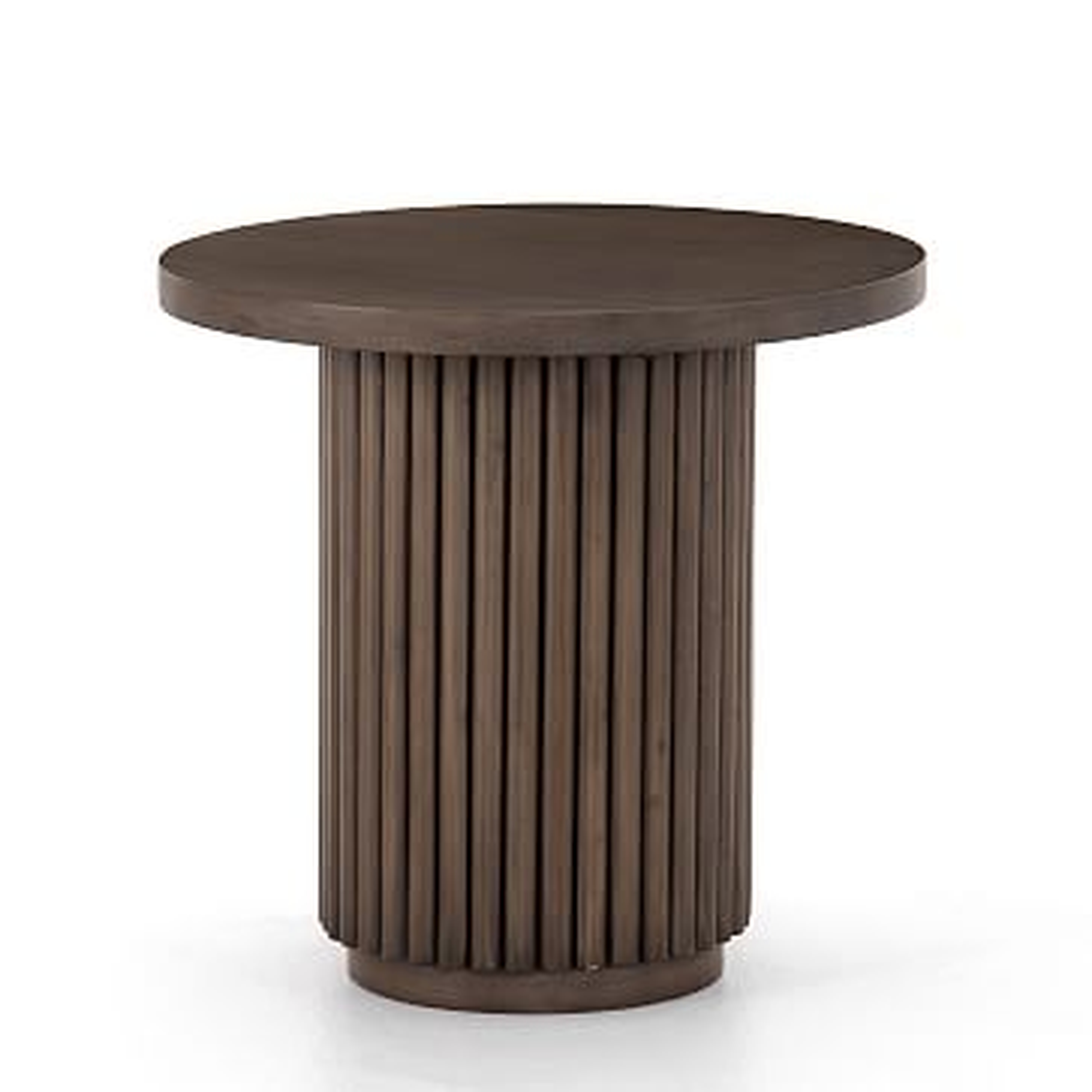 Channel Base End Table - West Elm