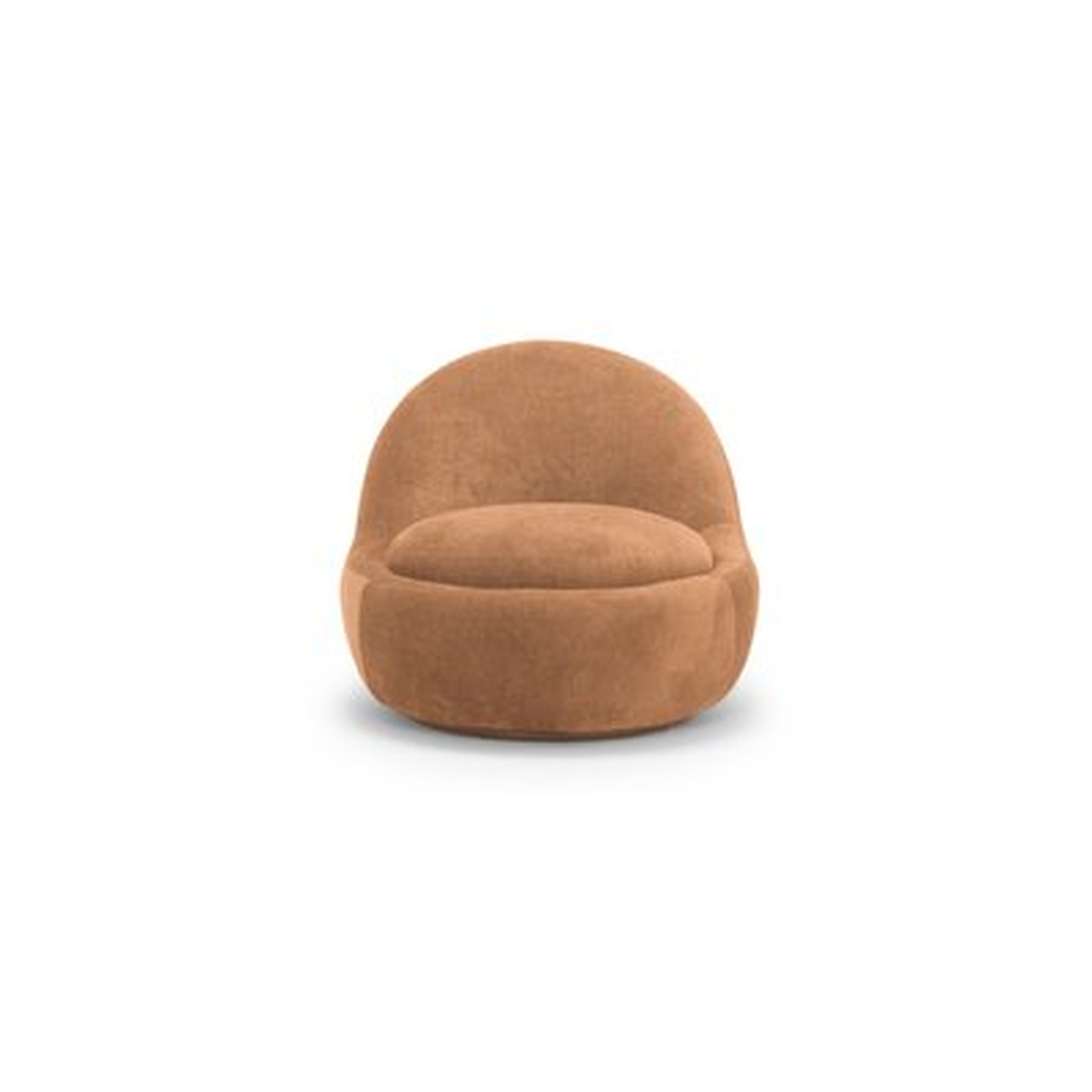 Arc Upholstered Swivel Accent Chair - AllModern