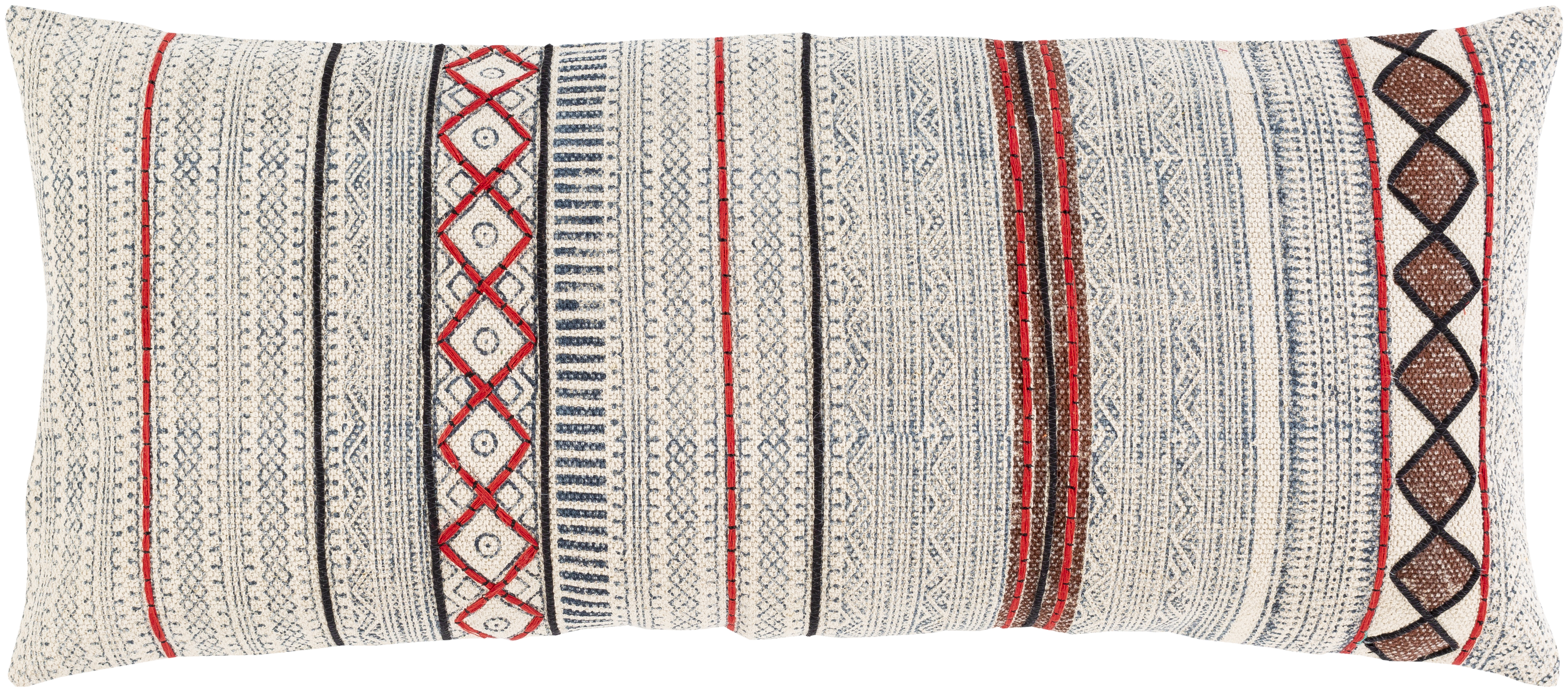 Zoya ZYA-008 14"L x 32"W Down Filled Pillow - Surya