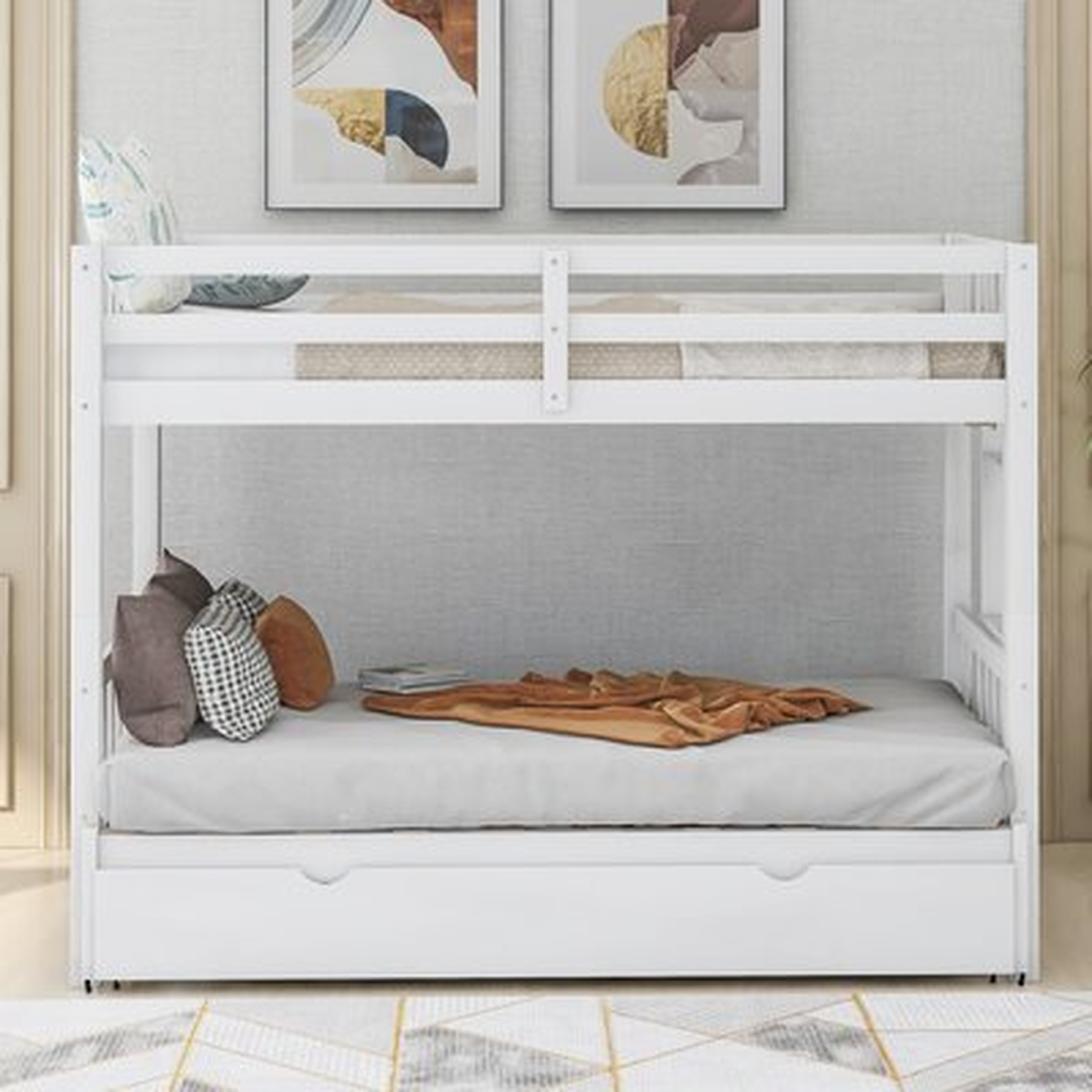 Havant Twin Over Twin Expandable To King Bunk Bed with Trundle - Wayfair