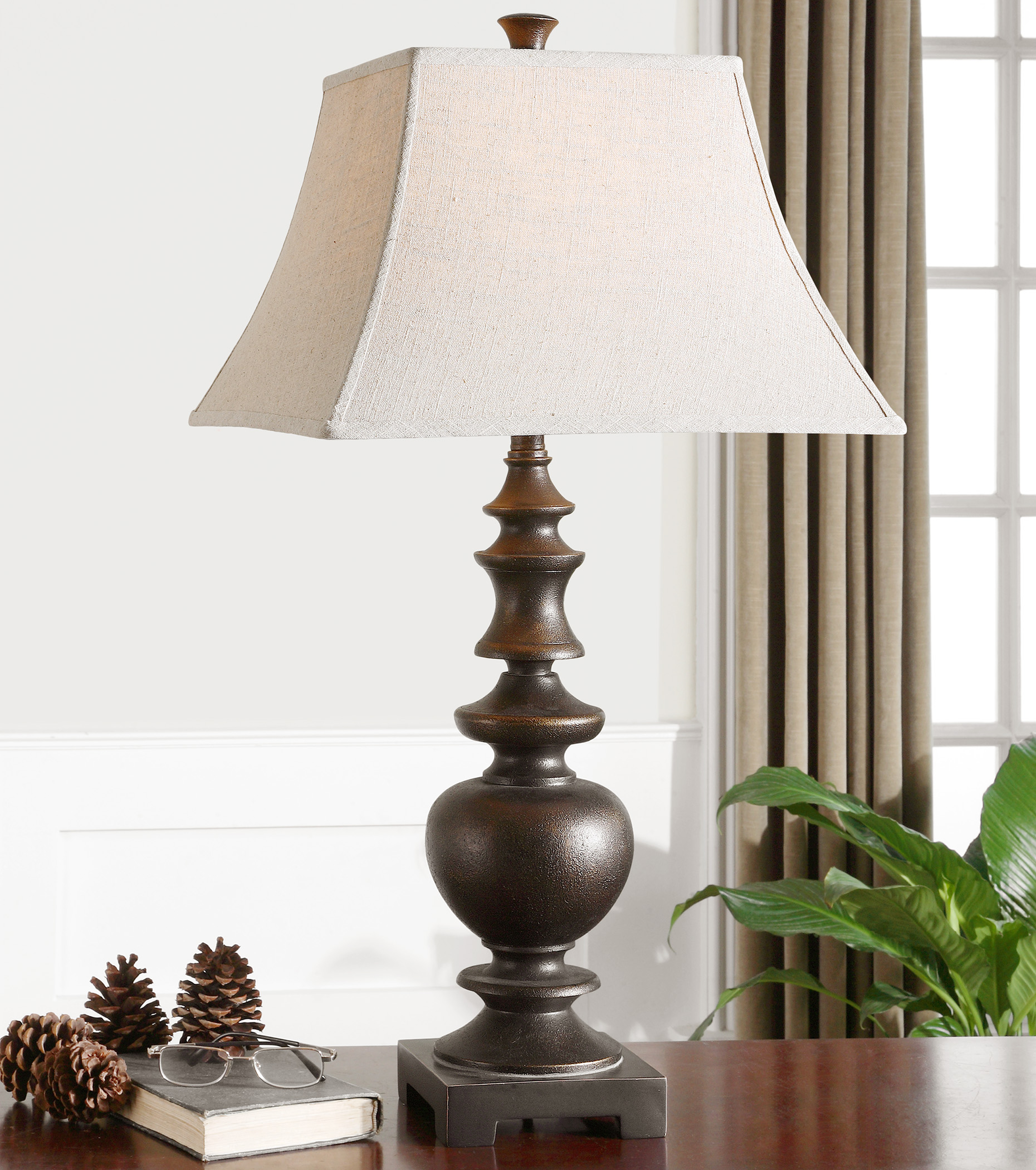 Verrone Bronze Table Lamp - Hudsonhill Foundry