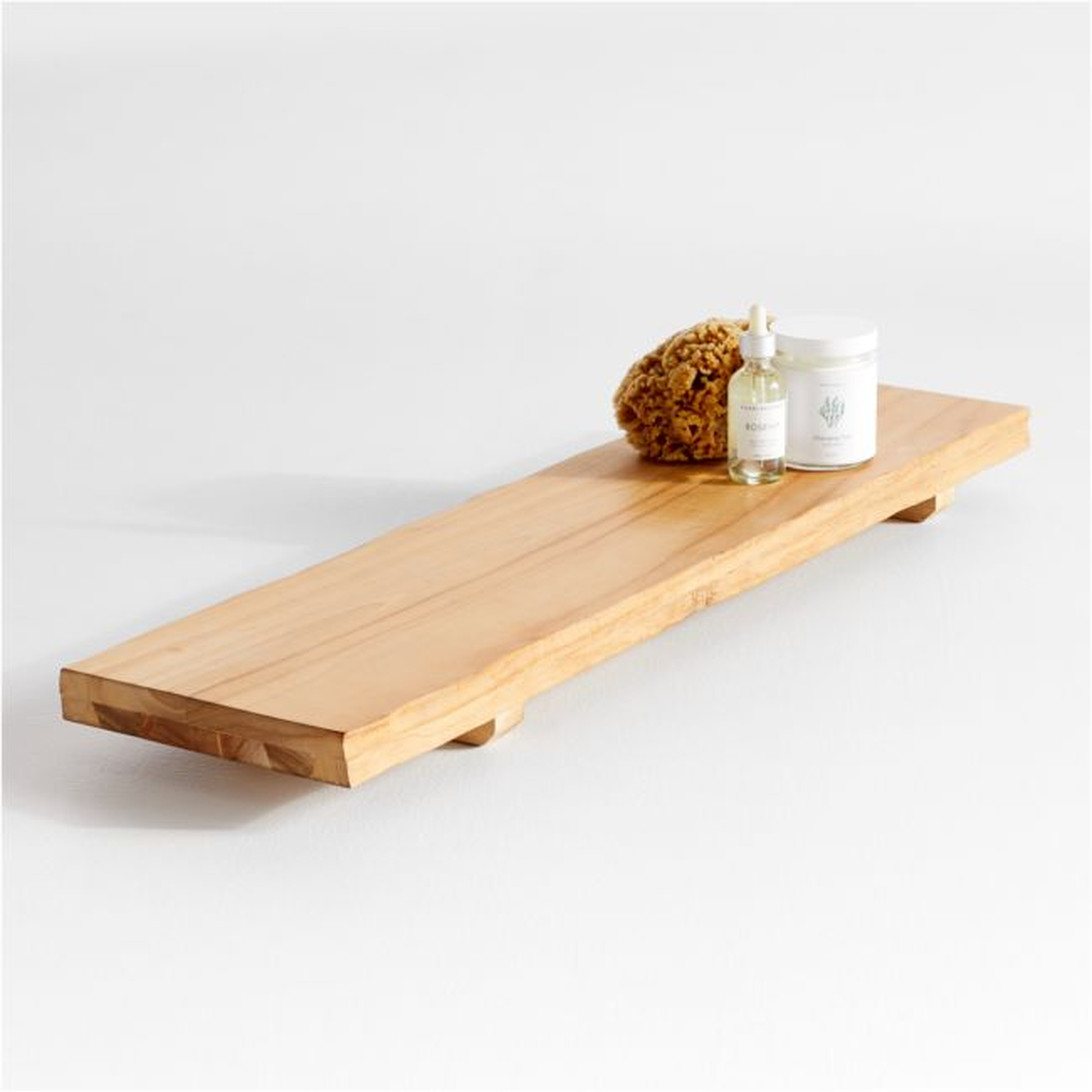 Wooden Bath Tray - Crate and Barrel