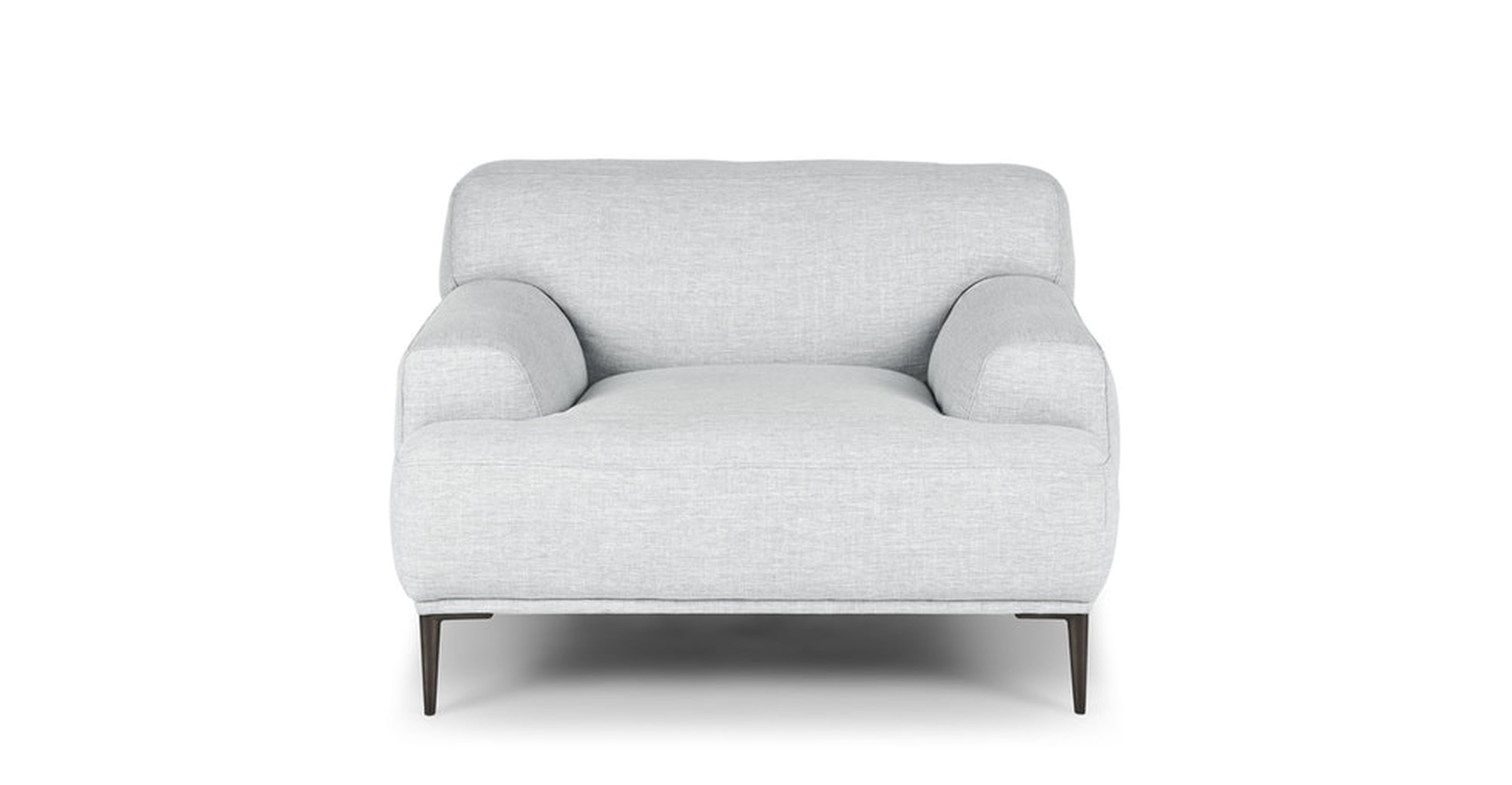 Abisko Mist Gray Lounge Chair - Article
