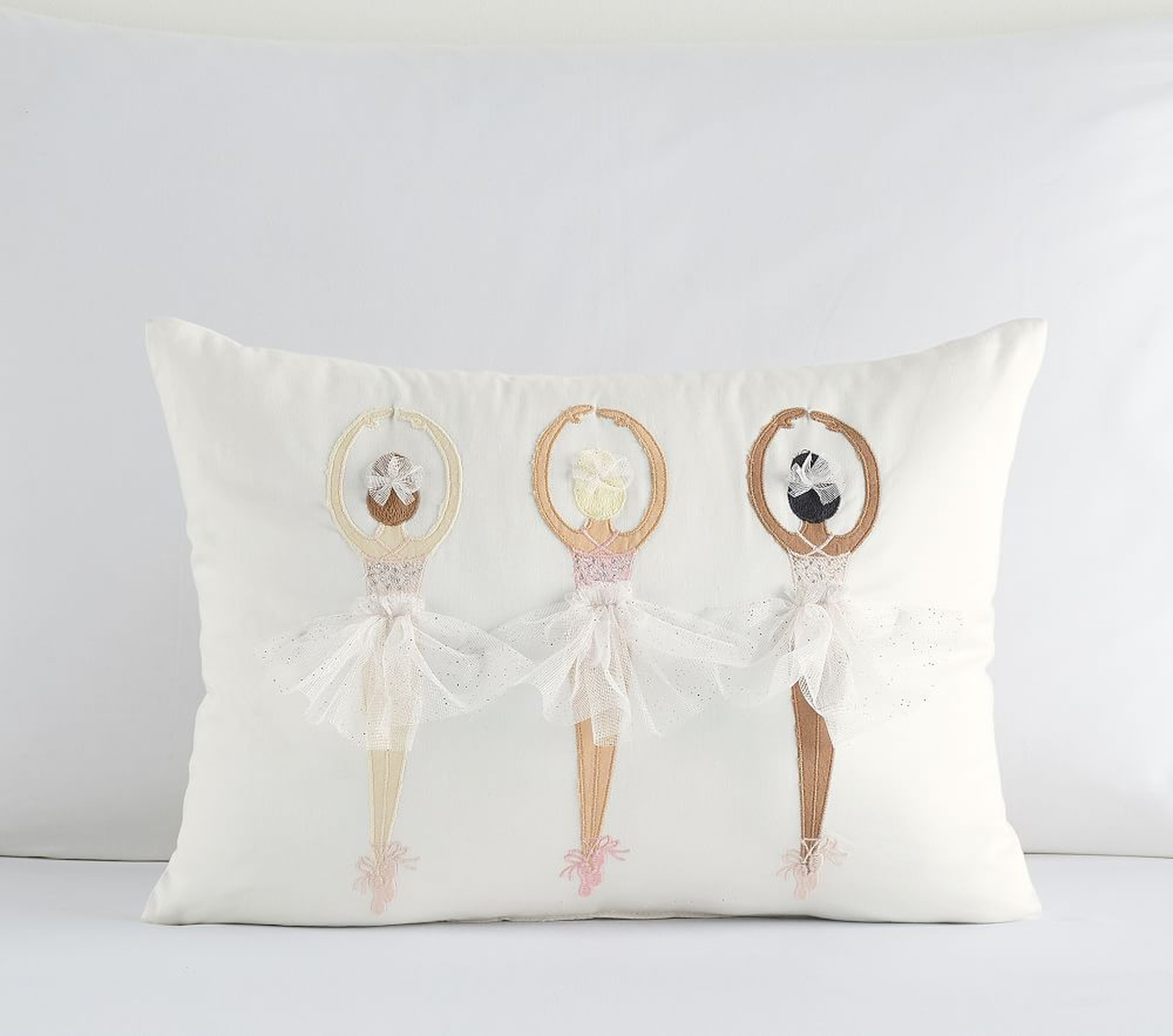 Ballerina Pillow, 12X16, Multi - Pottery Barn Kids