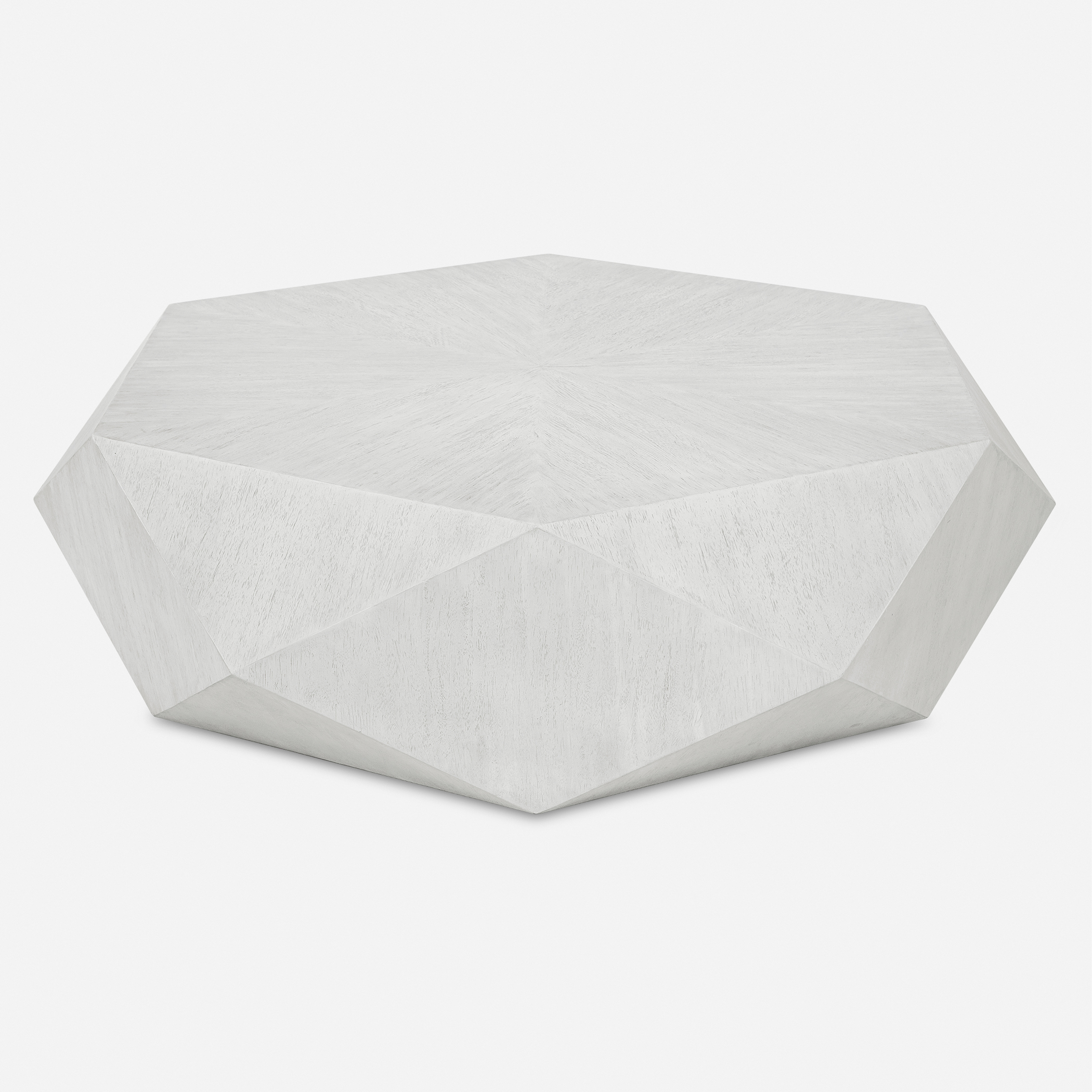 Volker White Coffee Table - Uttermost