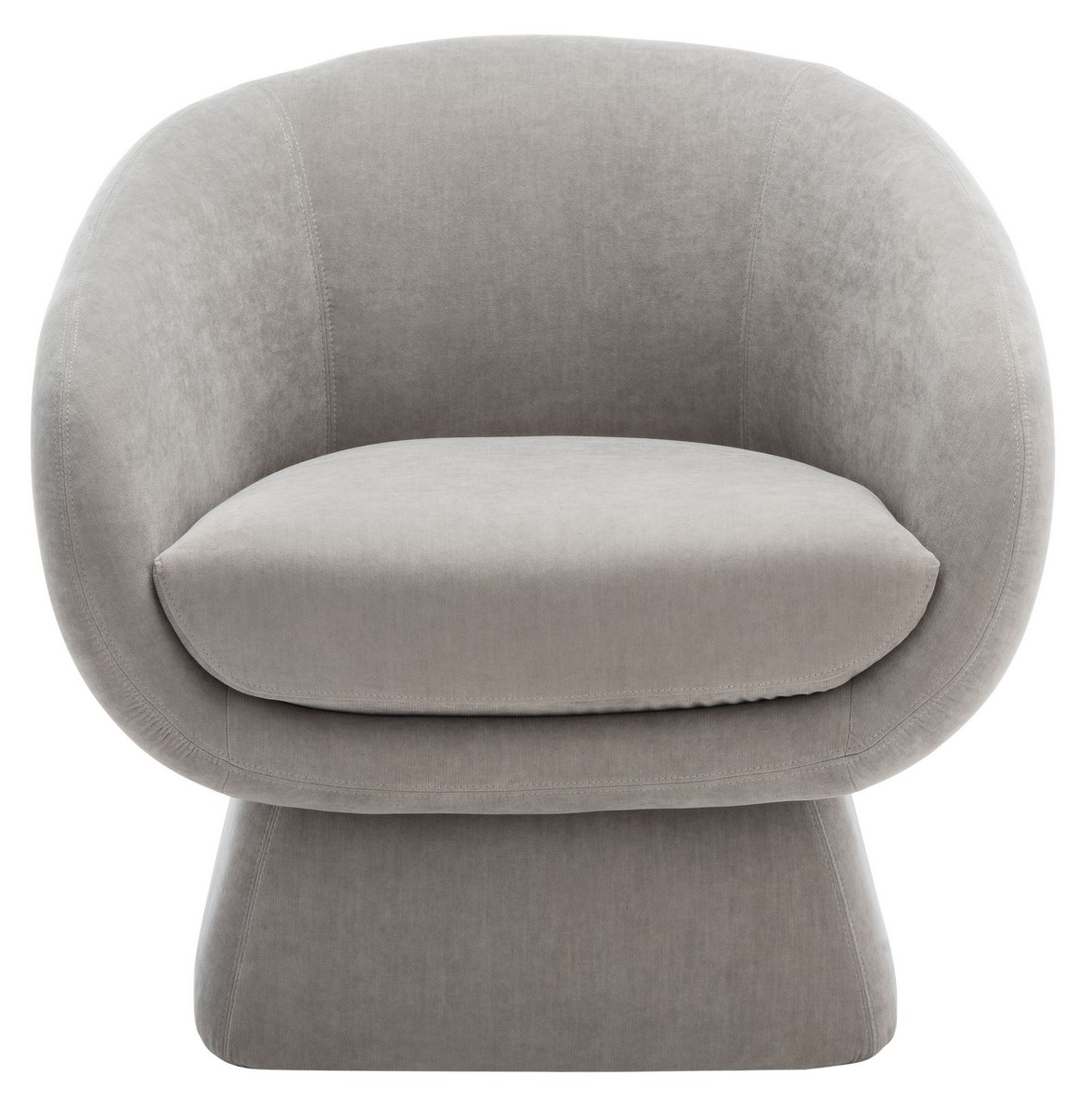 Kiana Modern Accent Chair - Grey - Safavieh Couture