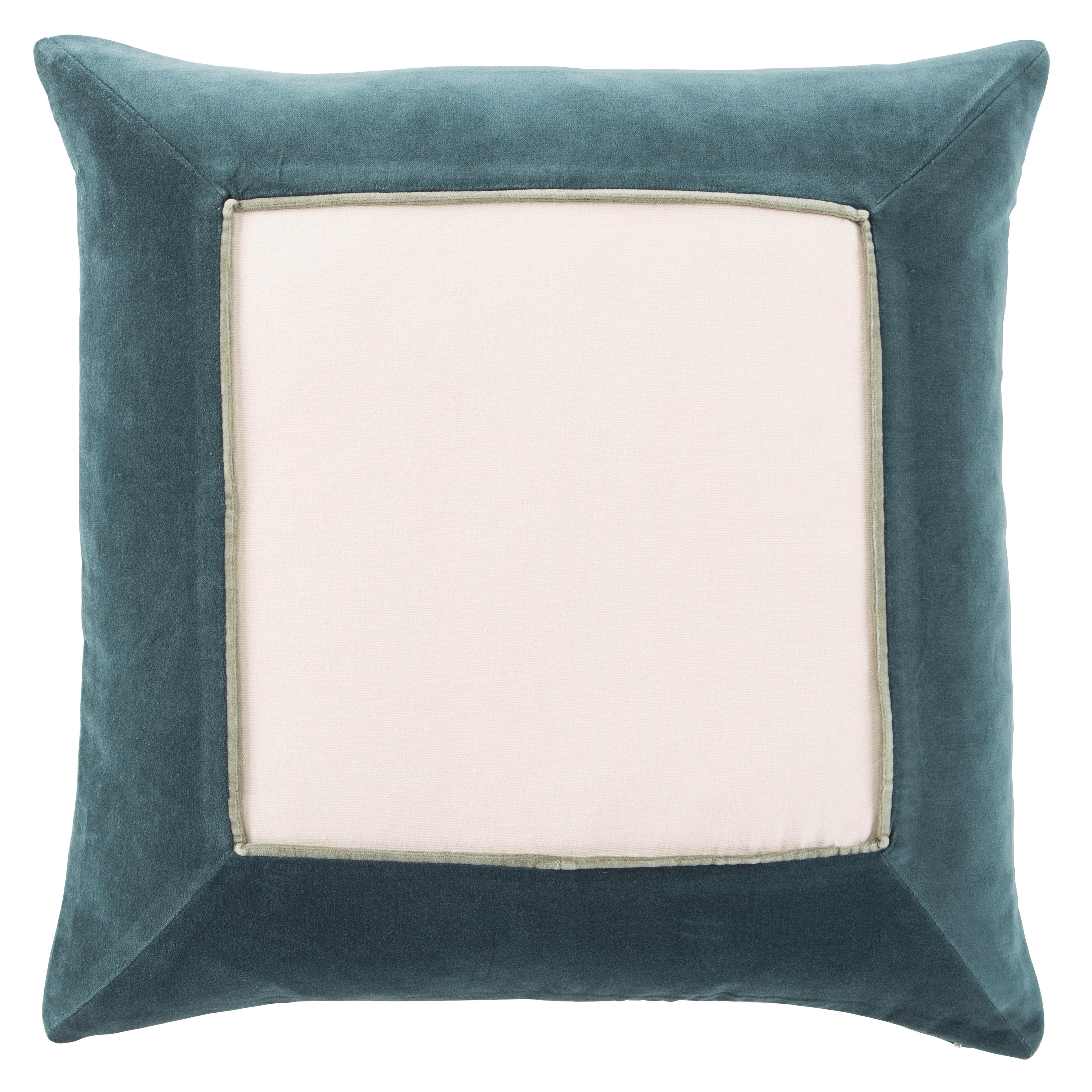 Design (US) Teal 22"X22" Pillow Indoor - Jaipur Living