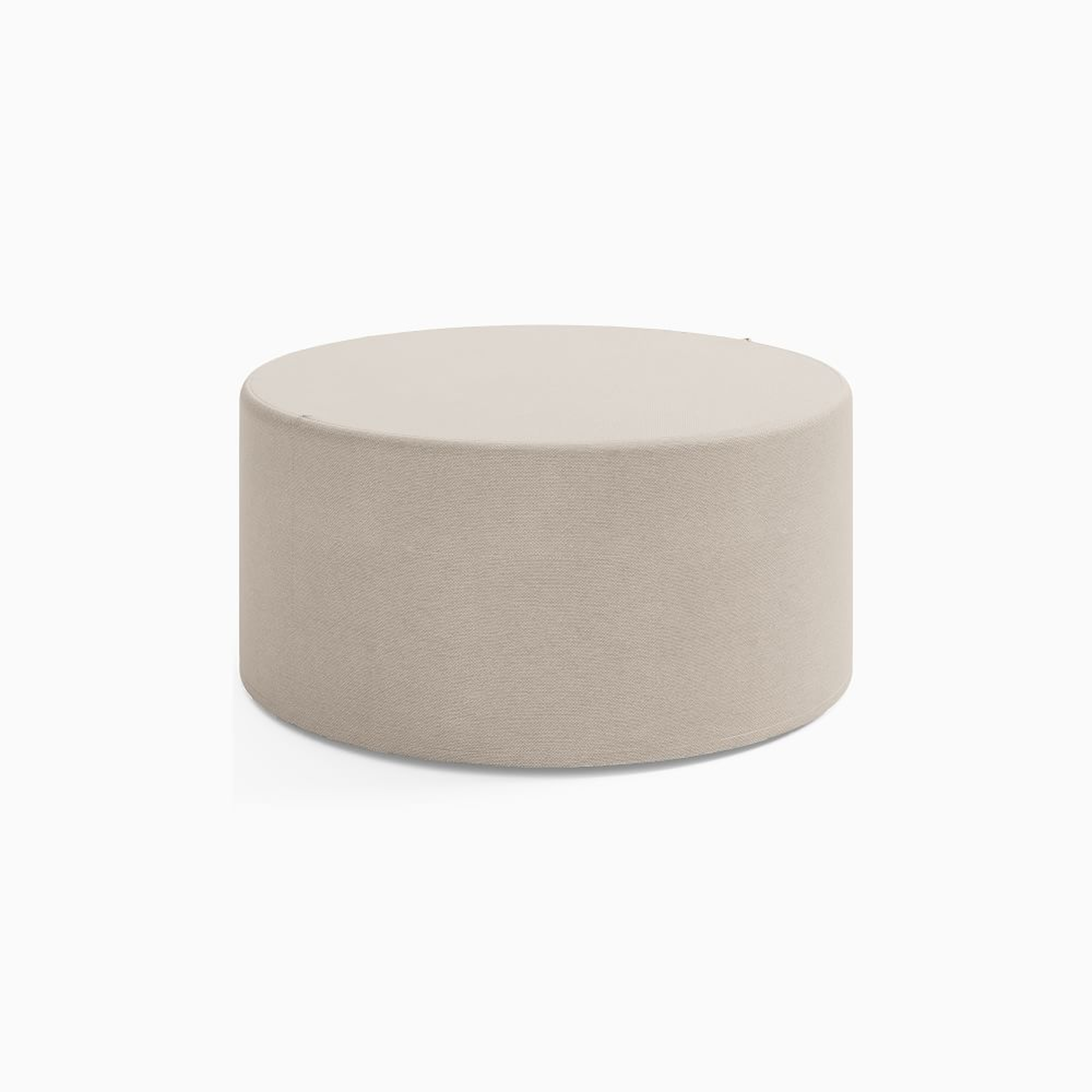 Portside Concrete Round Coffee Table Protective Cover - West Elm