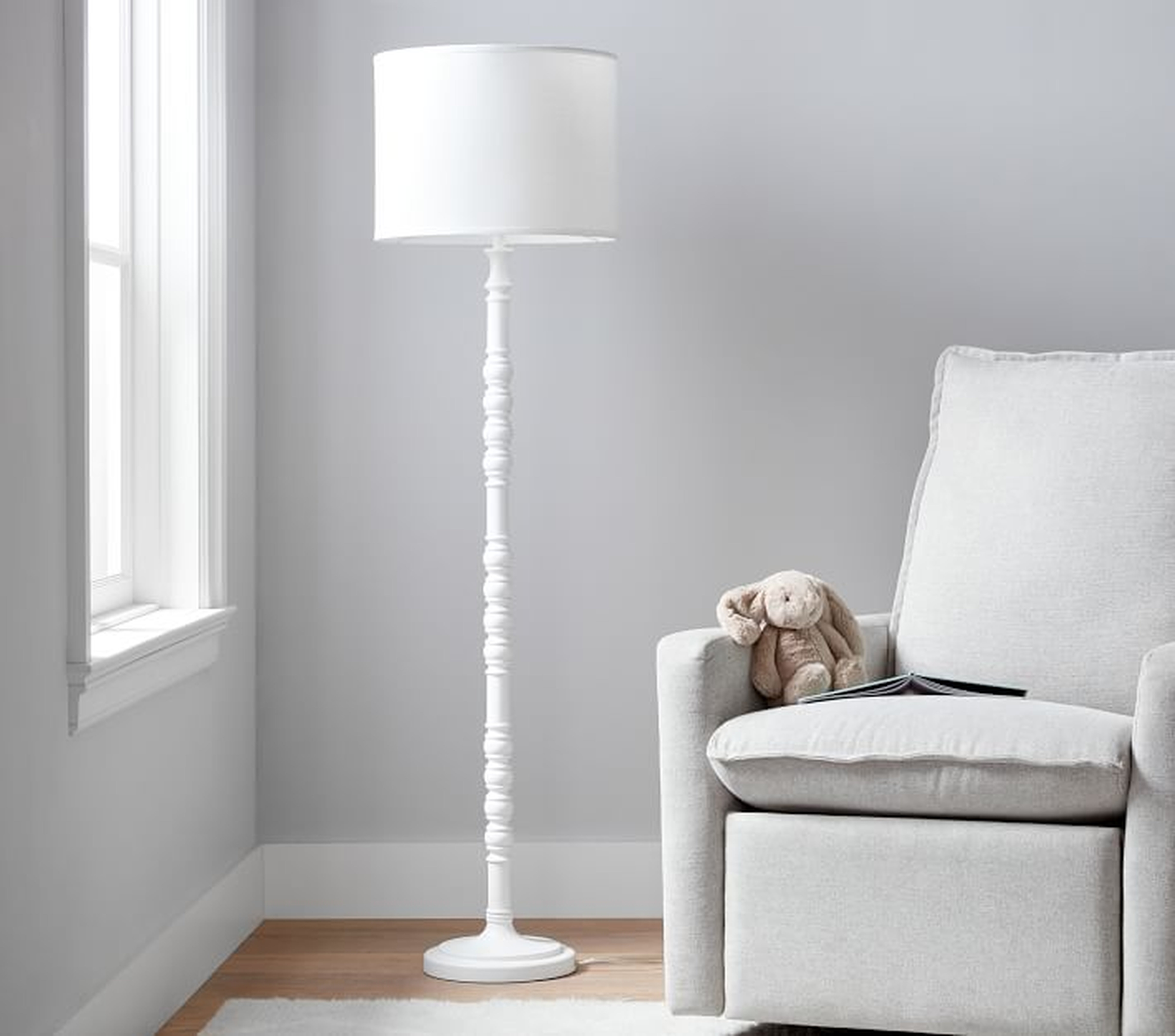 Layla Spindle Floor Lamp - Pottery Barn Kids