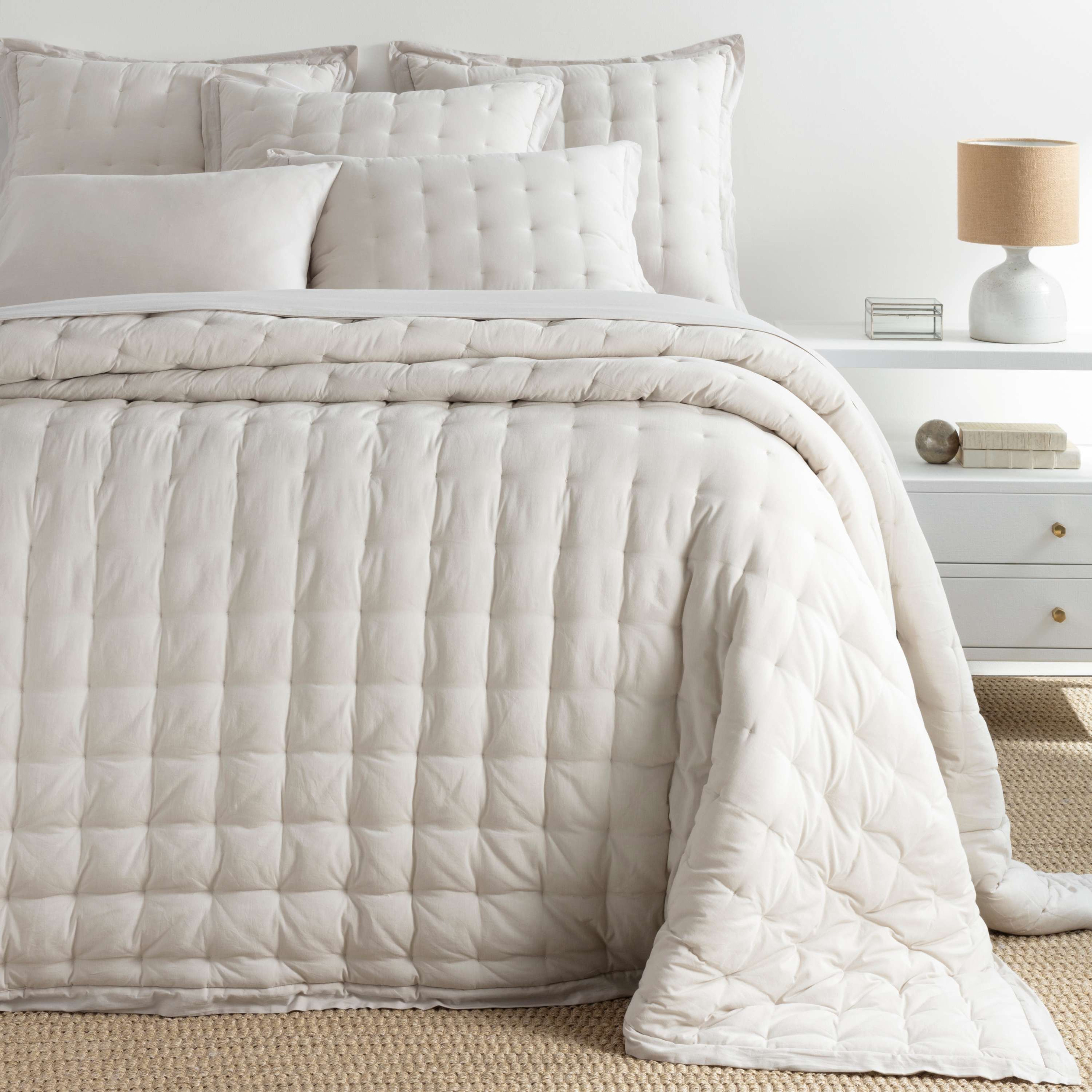 Cozy Cotton Natural Puff - Dash and Albert
