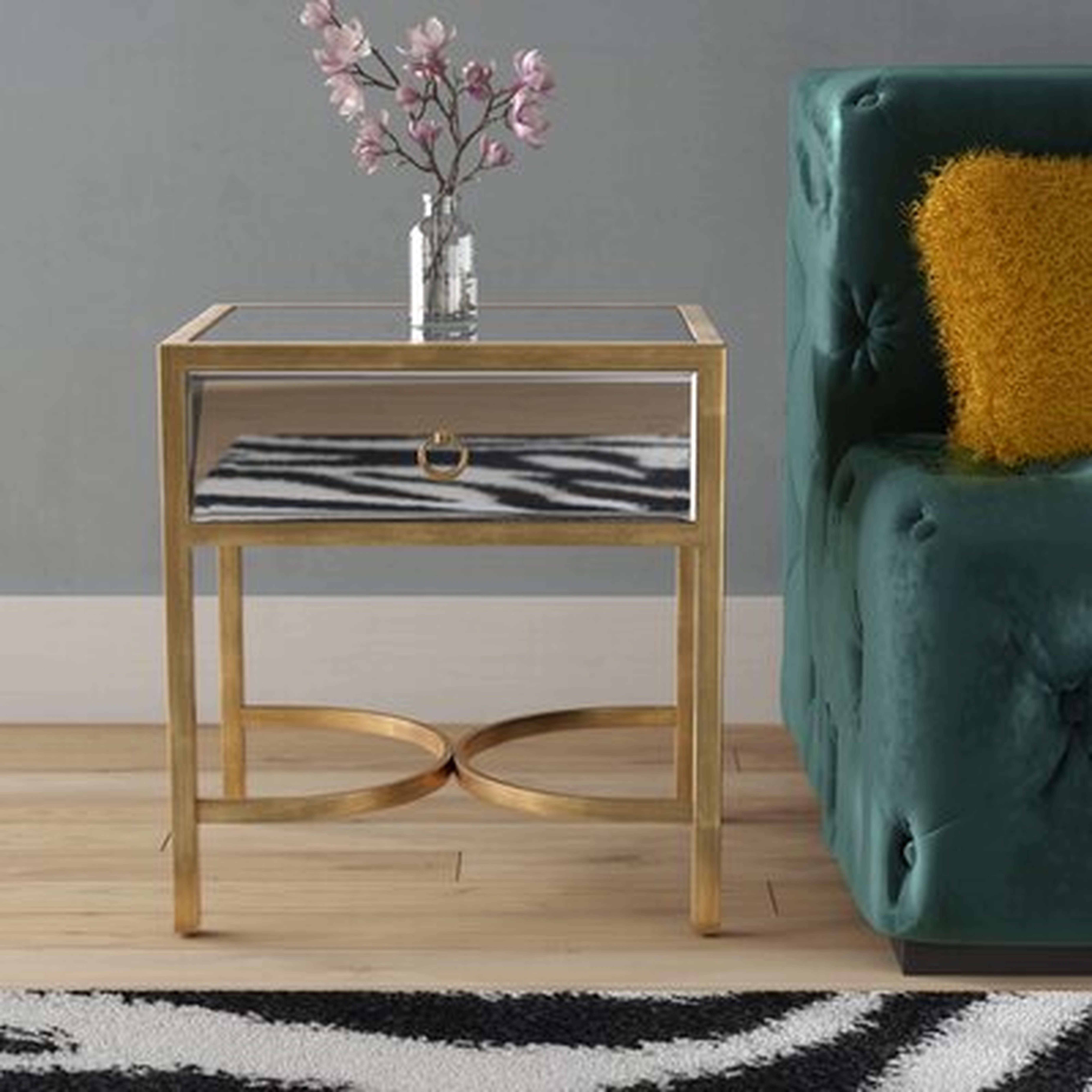 Wilmington End Table with Storage - Wayfair