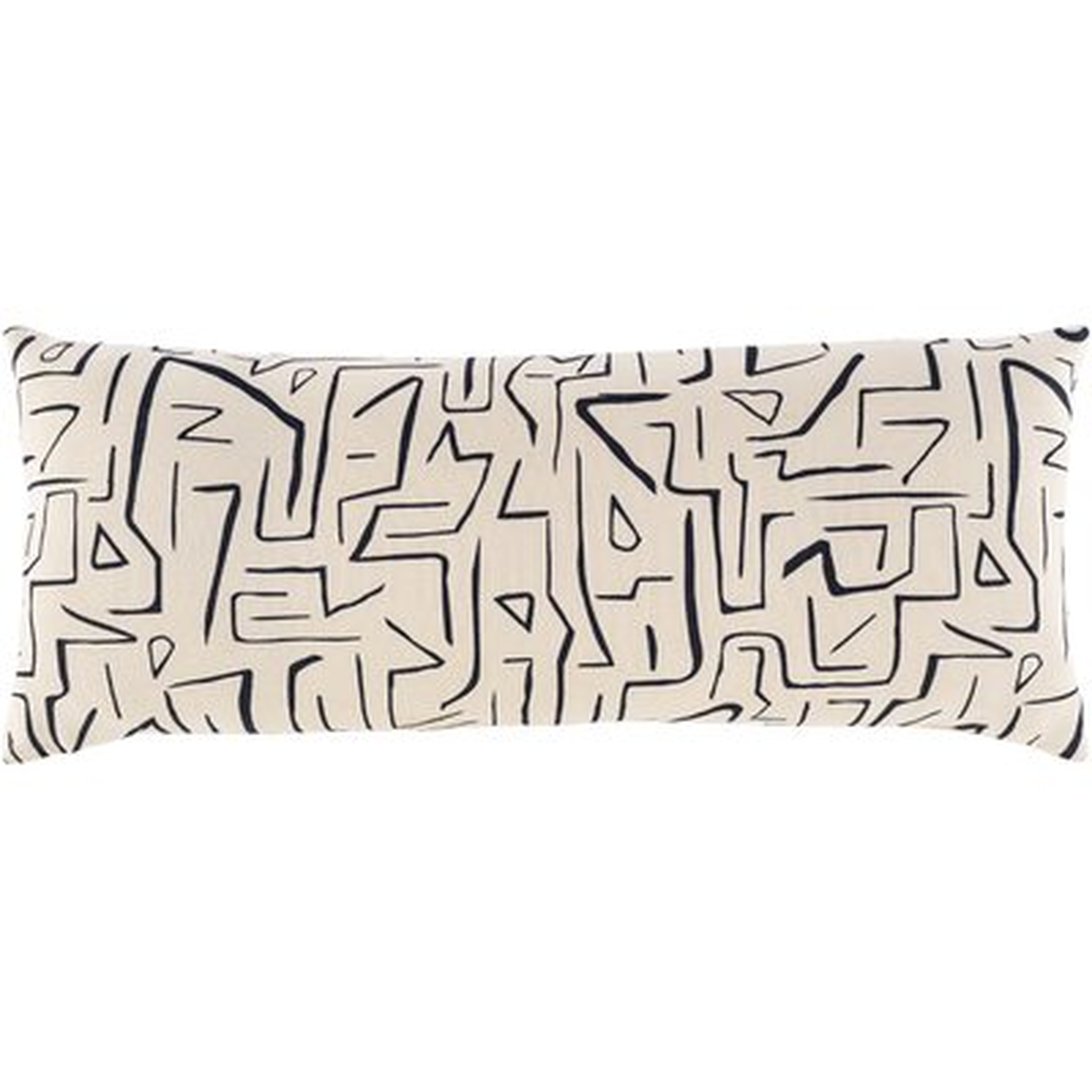Upton Rectangular Cotton Pillow Cover & Insert - AllModern