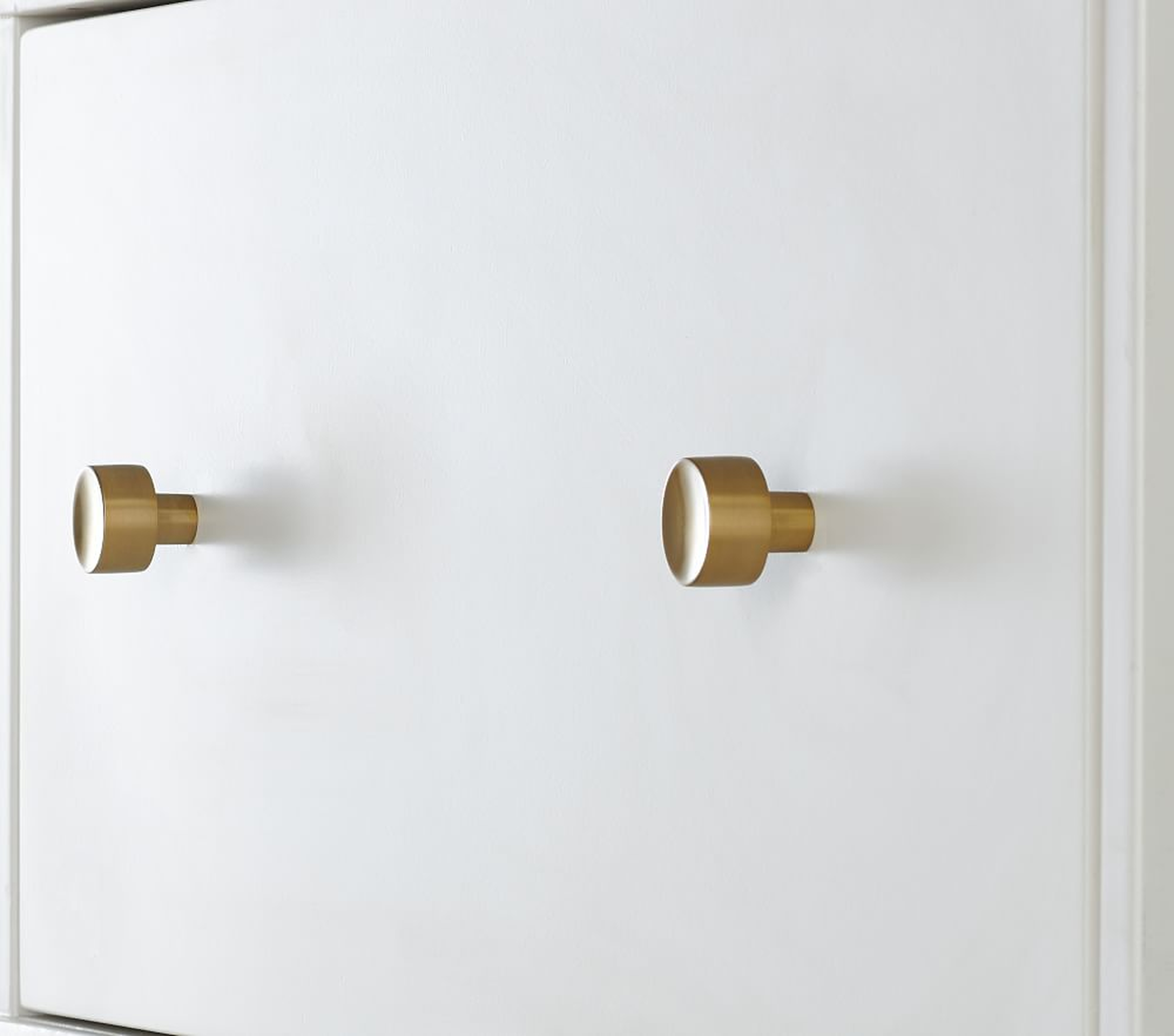 Cameron Wall System Traditional Cabinet Hardware, Brass, UPS - Pottery Barn Kids