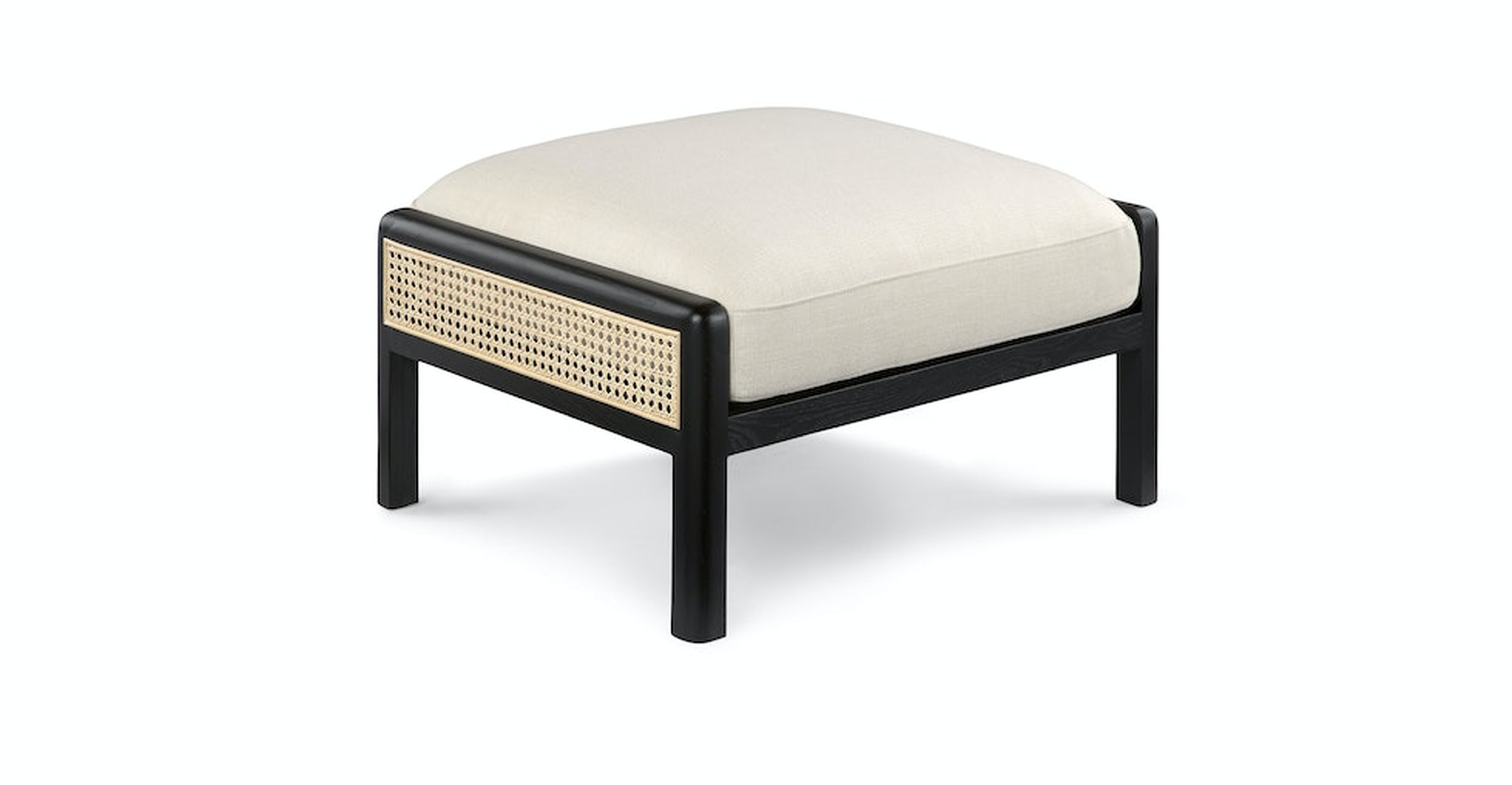 Candra 29.5" Ottoman - Black - Article