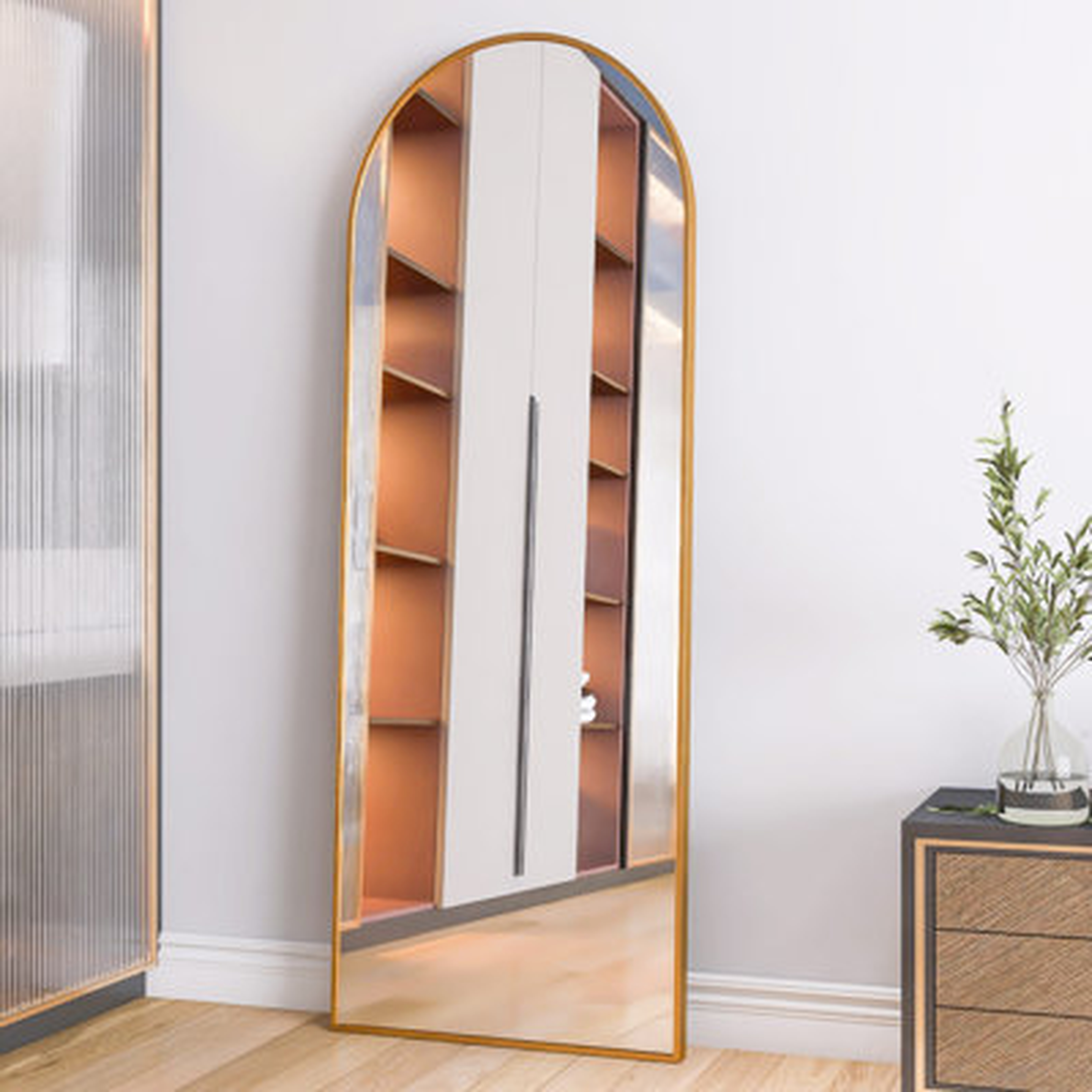 Bedroom Full Length Vanity Mirror Hanging Or Leaning - Wayfair