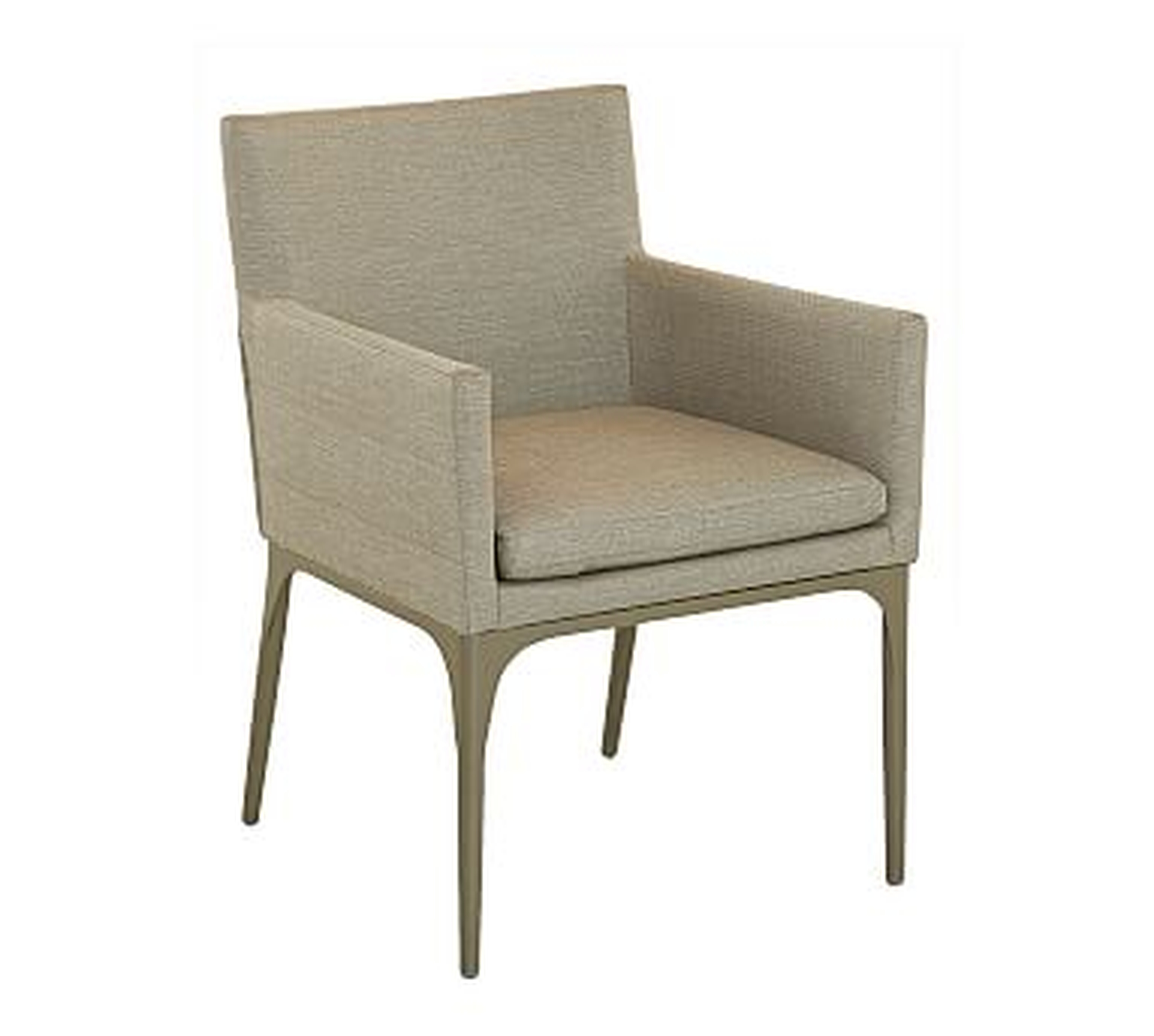 Aeko Upholstered Dining Armchair, Set of Two - Pottery Barn