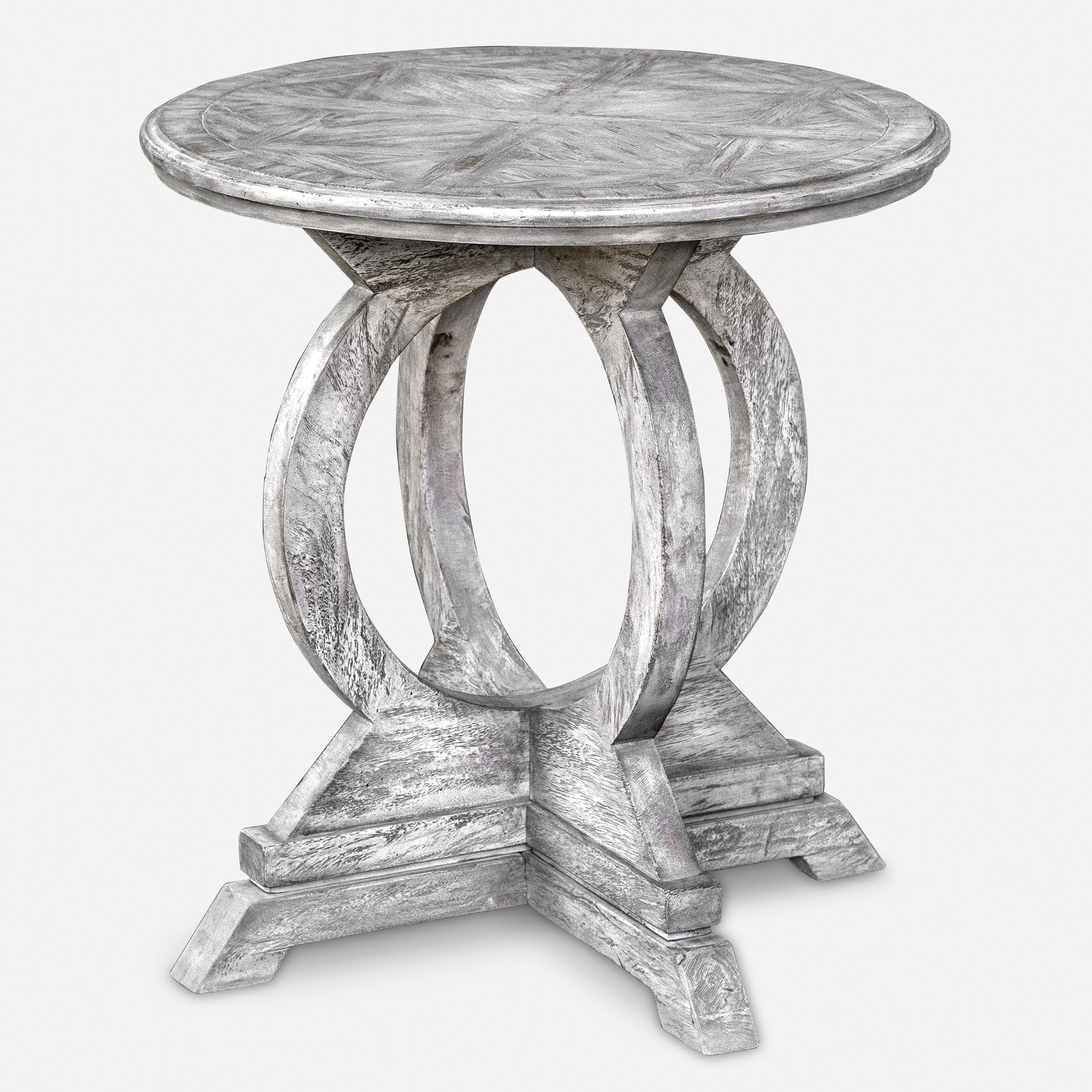 Maiva White Side Table - Uttermost