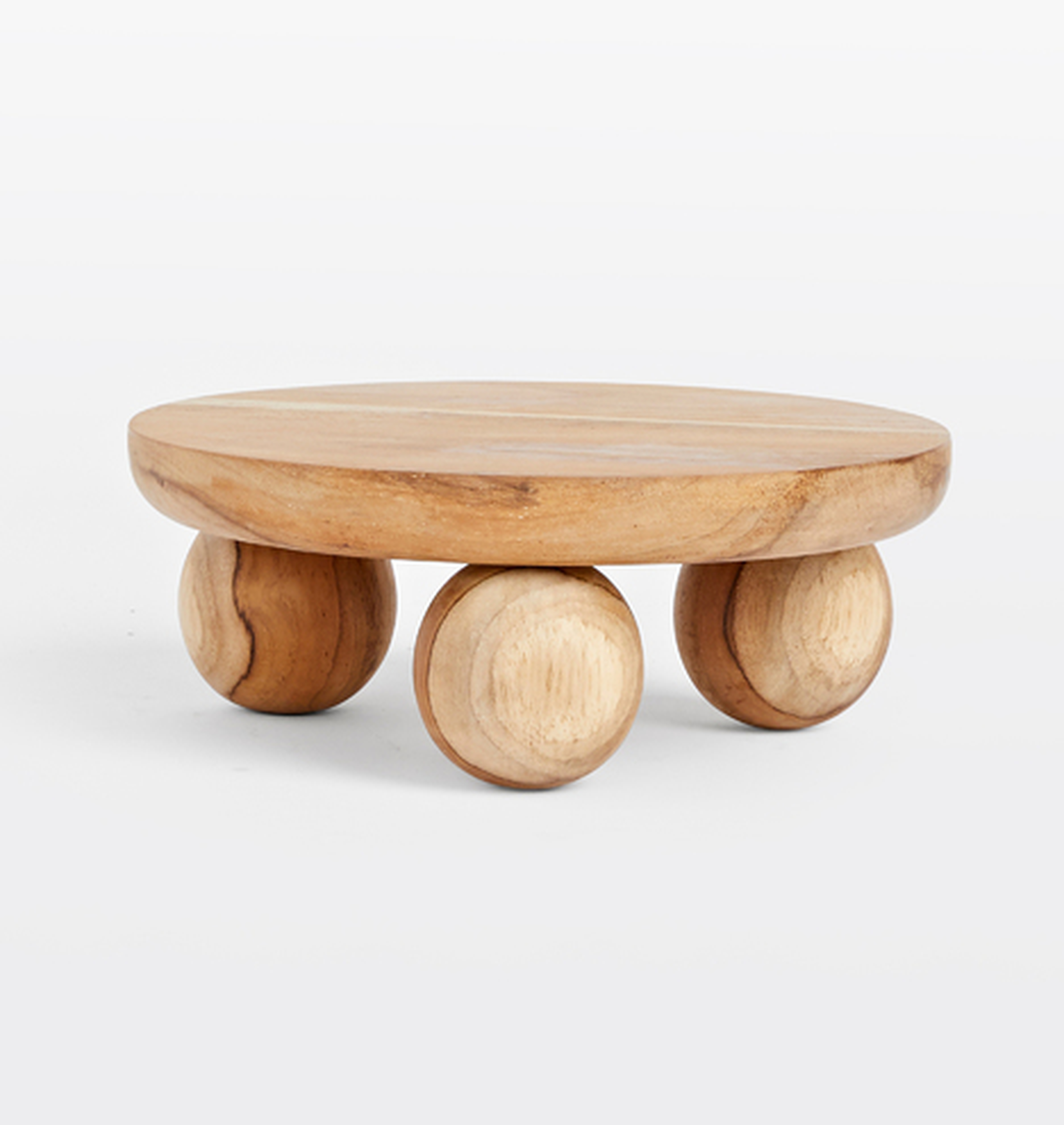 9" Teak Planter Stand - Rejuvenation