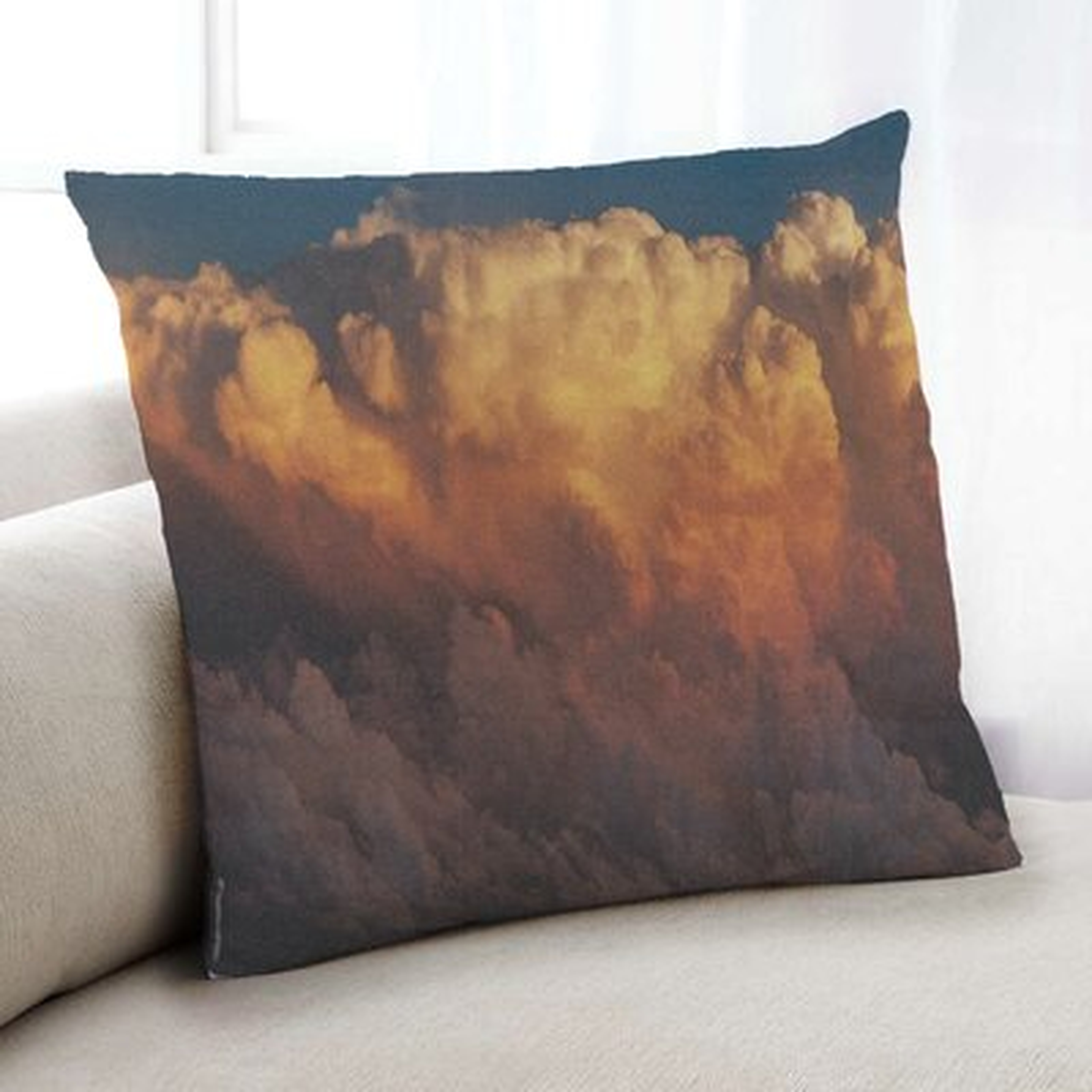 Earth Clouds 17 Throw Pillow - Wayfair
