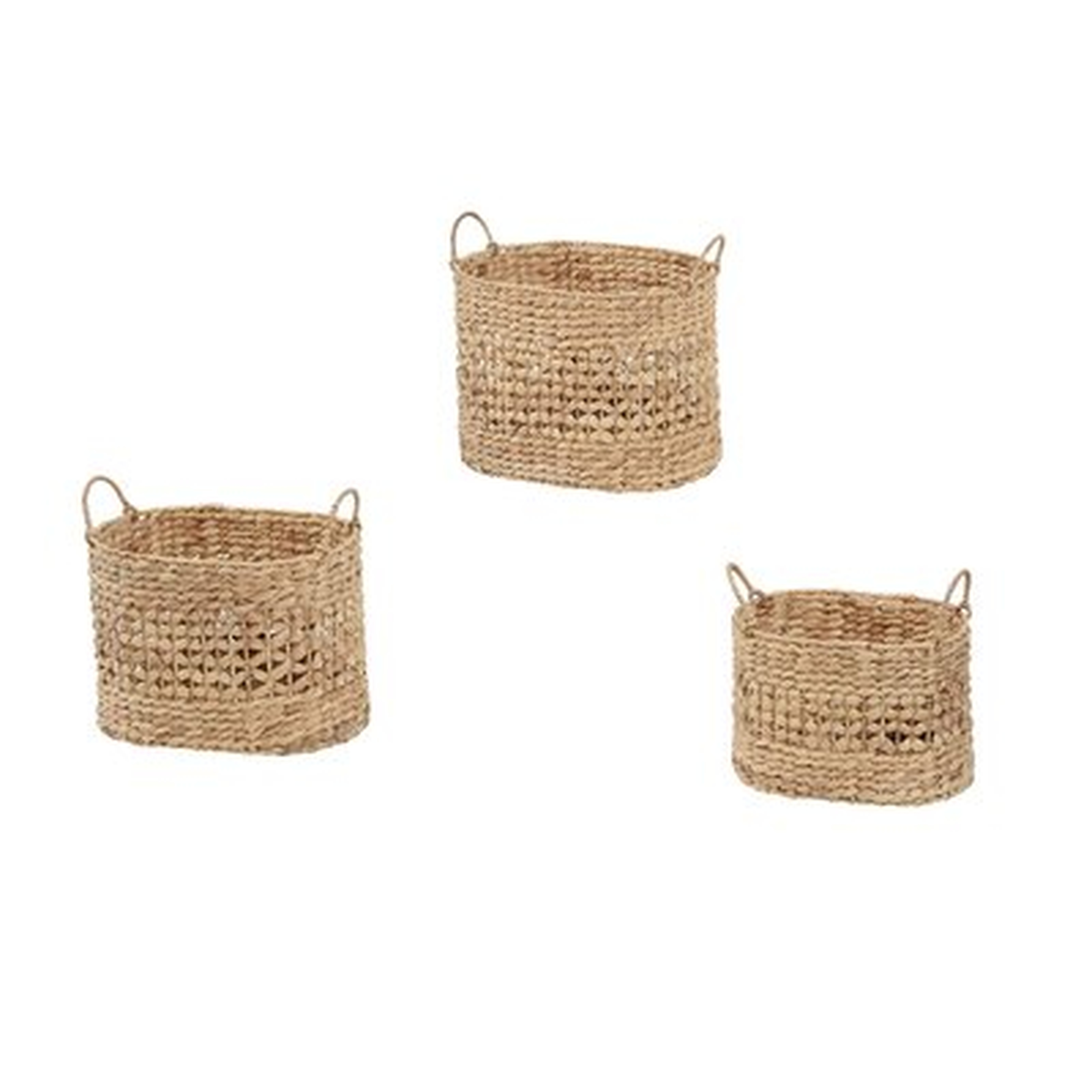3 Piece Basket Set - Wayfair