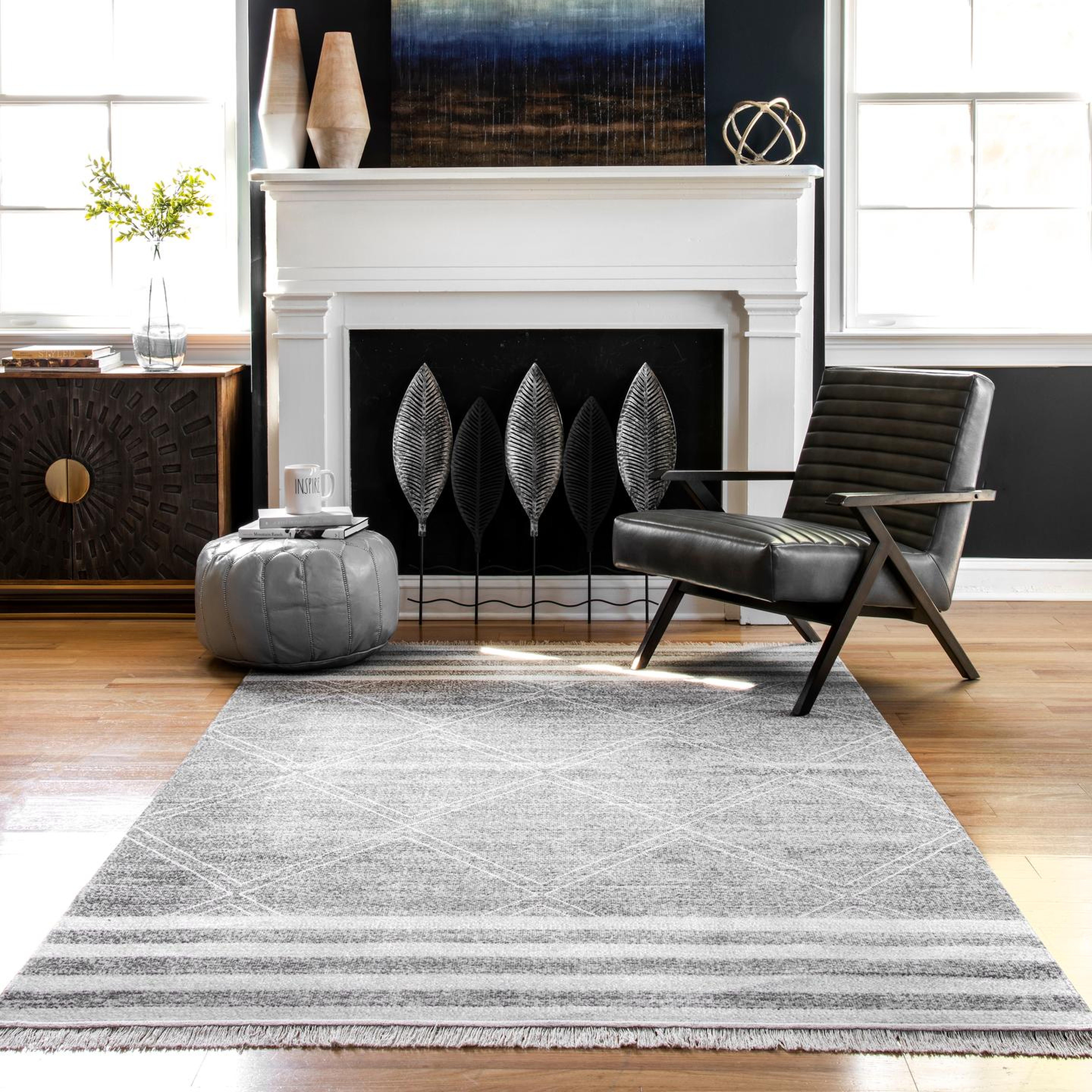 Roberge Coastal Indoor/Outdoor Area Rug - nuloom
