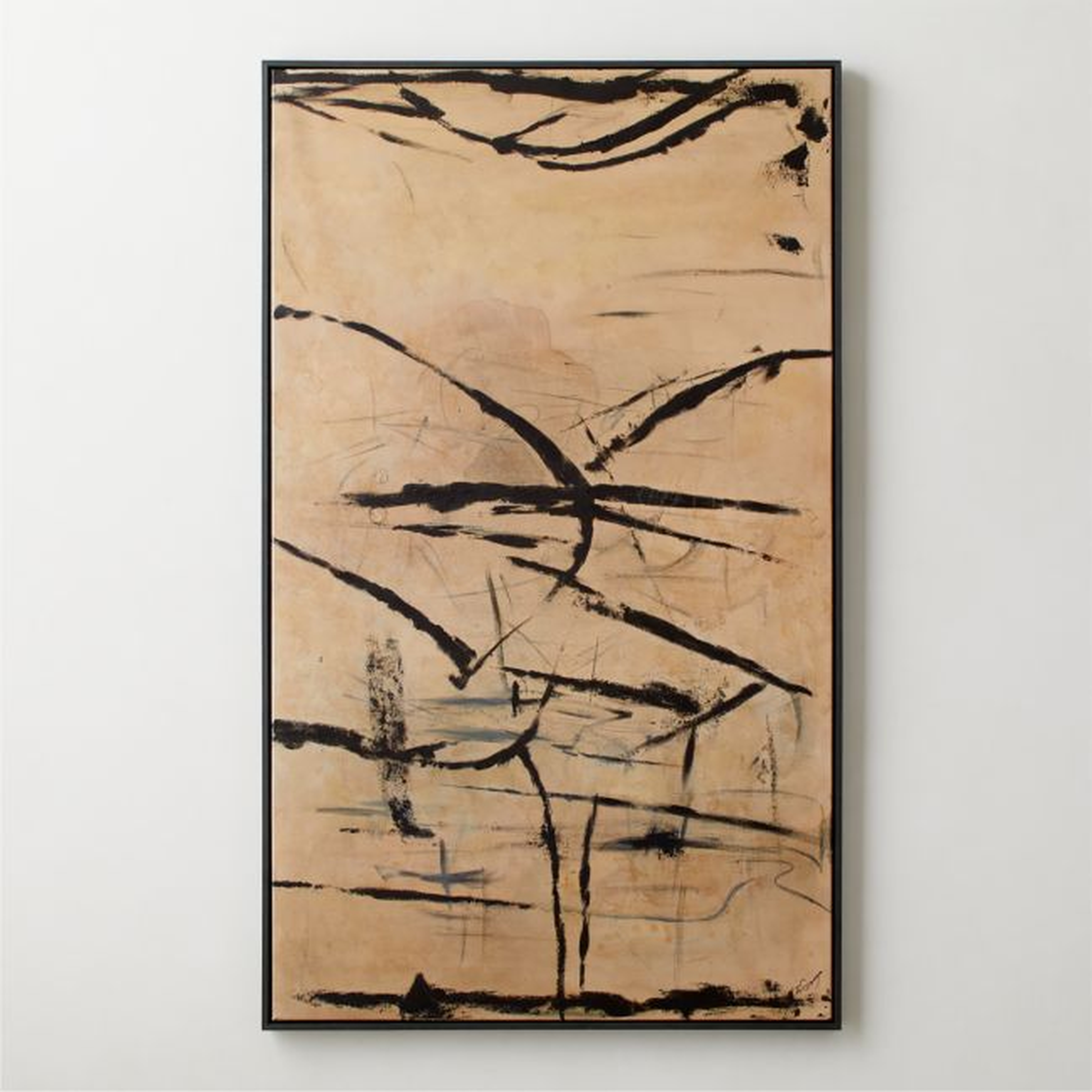 'Rowgan' Framed Wall Art 72"X43" - CB2