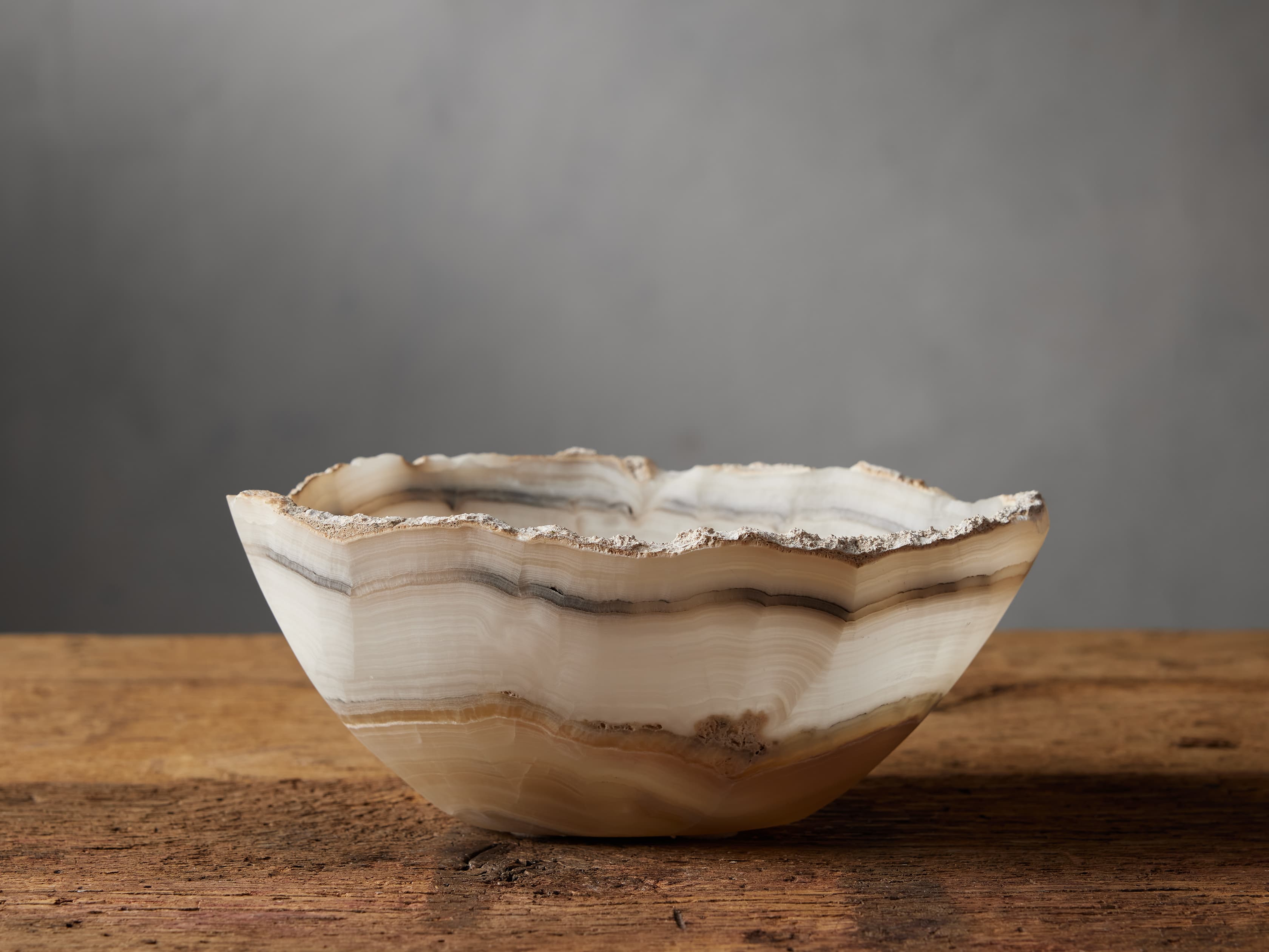 Onyx Bowl in White - Arhaus
