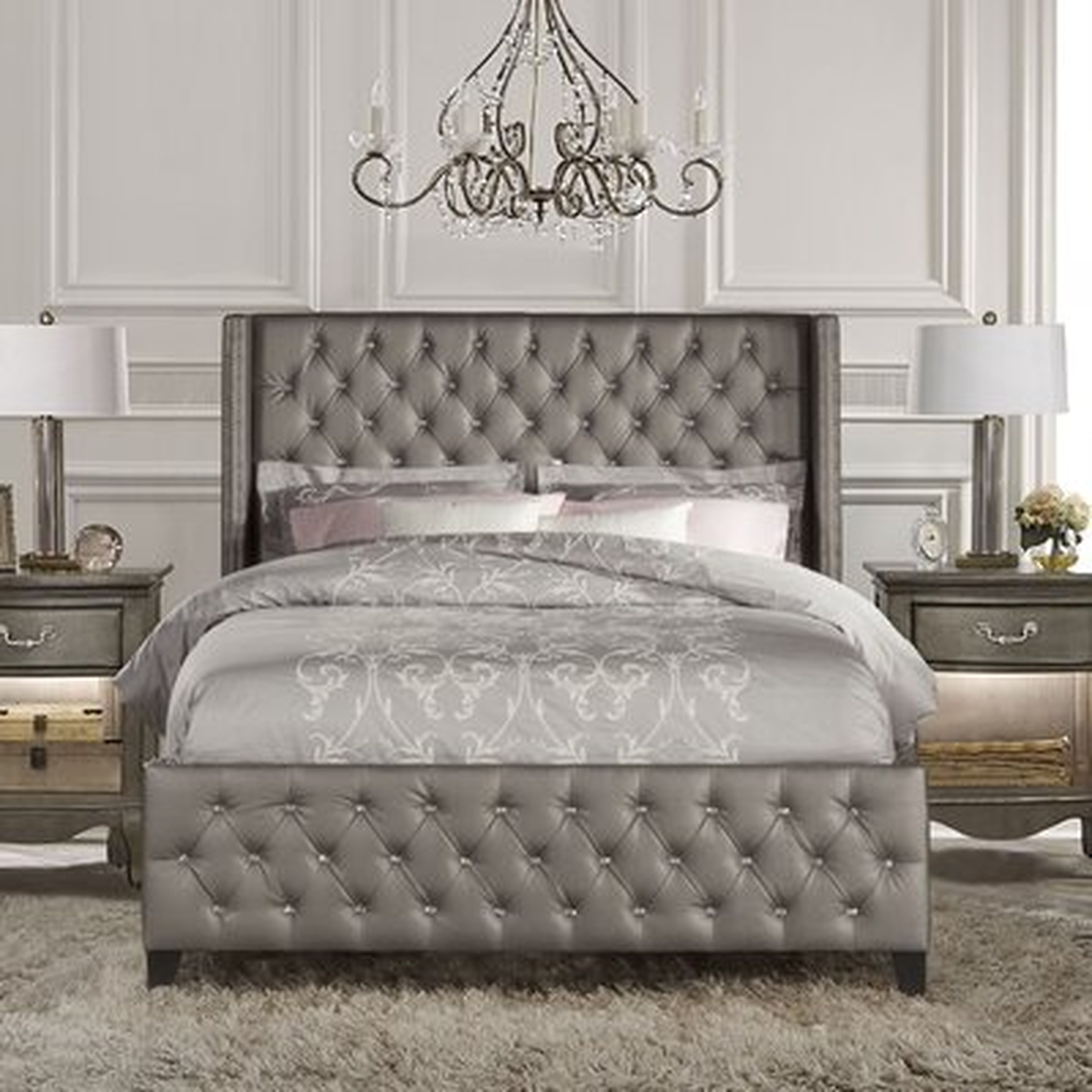 Ripley Upholstered Standard Bed - Wayfair