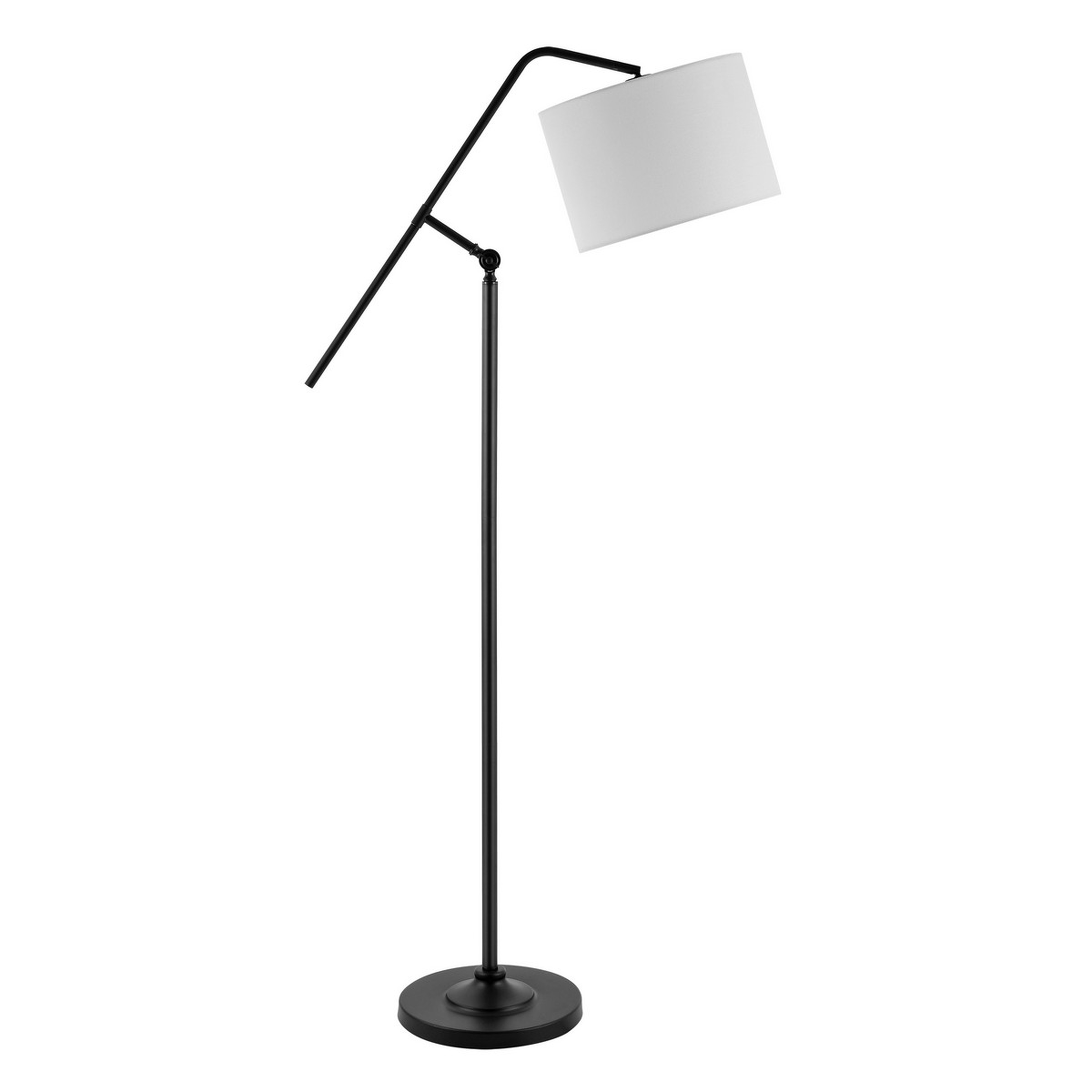 Newbrook 62.5 Inch Floor Lamp - Black - Safavieh - Safavieh