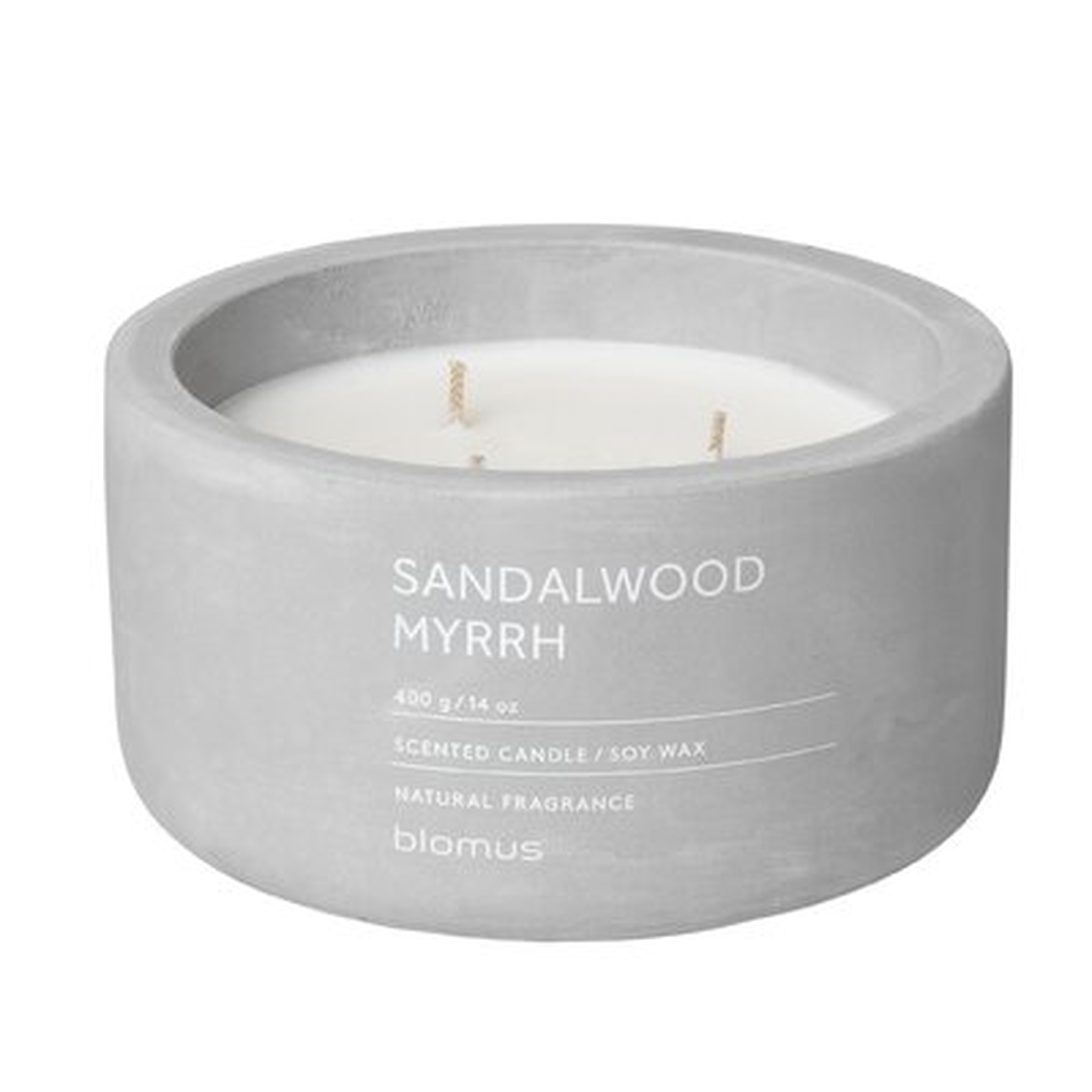 Sandalwood Myrrh Scented Jar Candle - AllModern