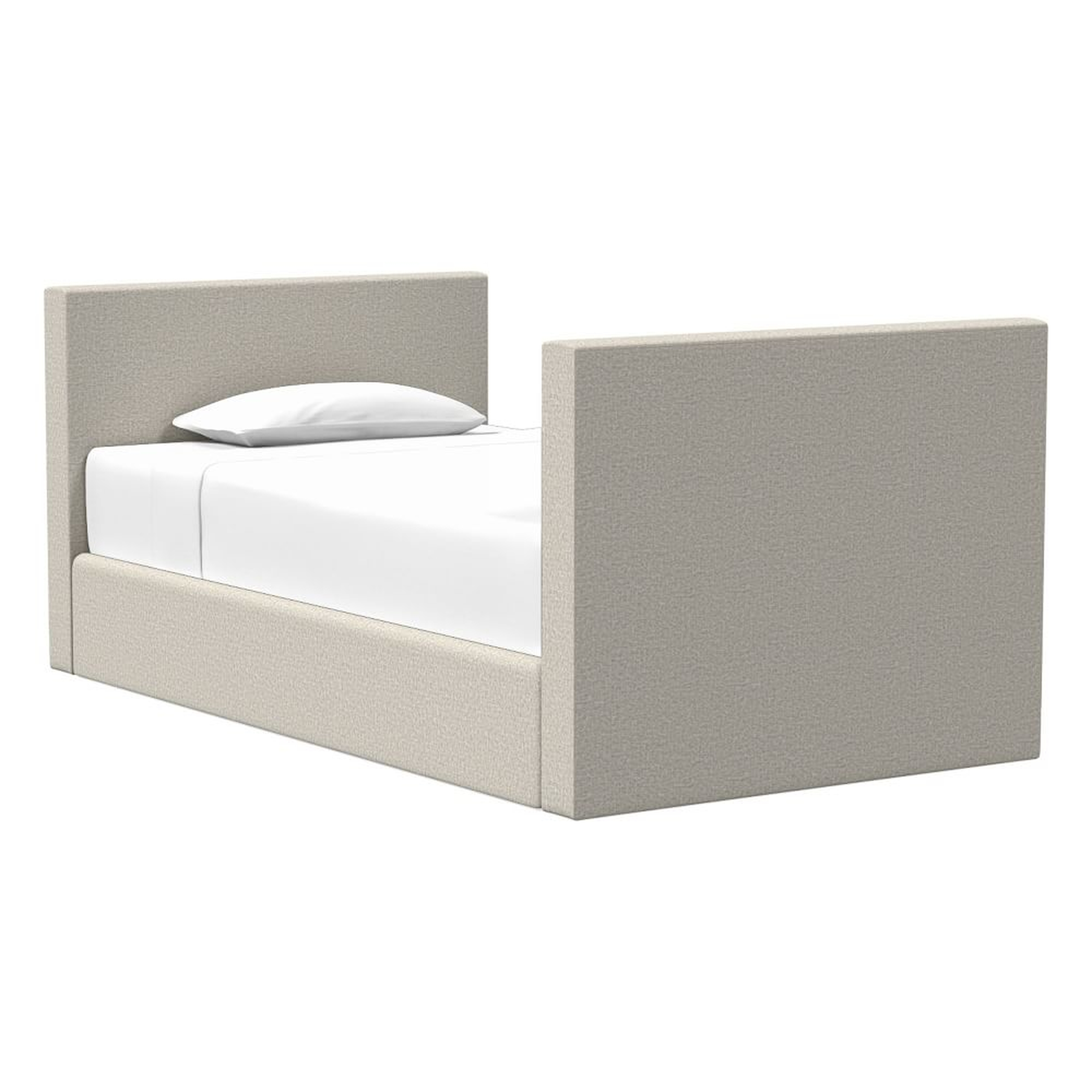 Urban Trundle DayBed, V2 Os Twill, Dove - West Elm