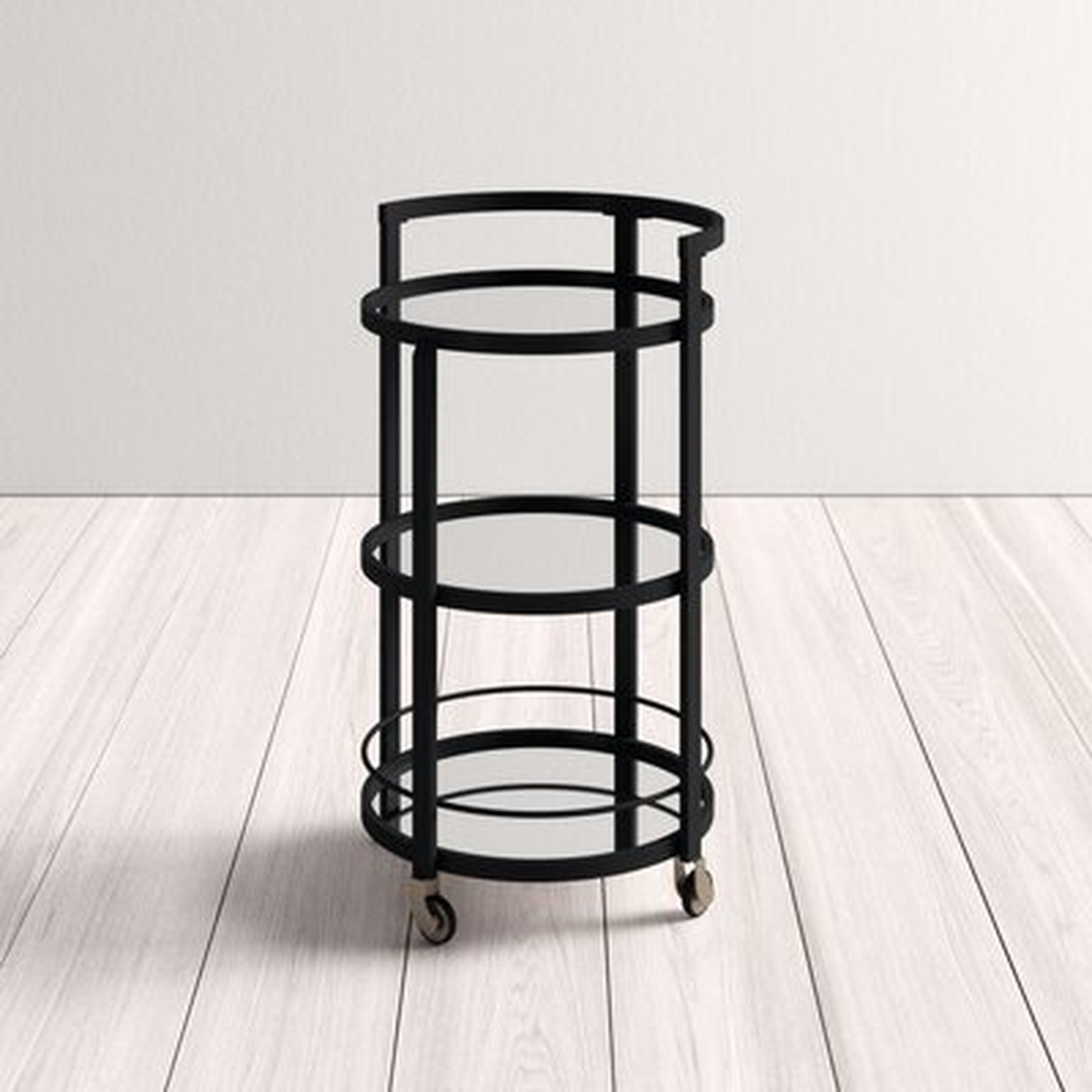 Sava Mirrored Bar Cart - AllModern
