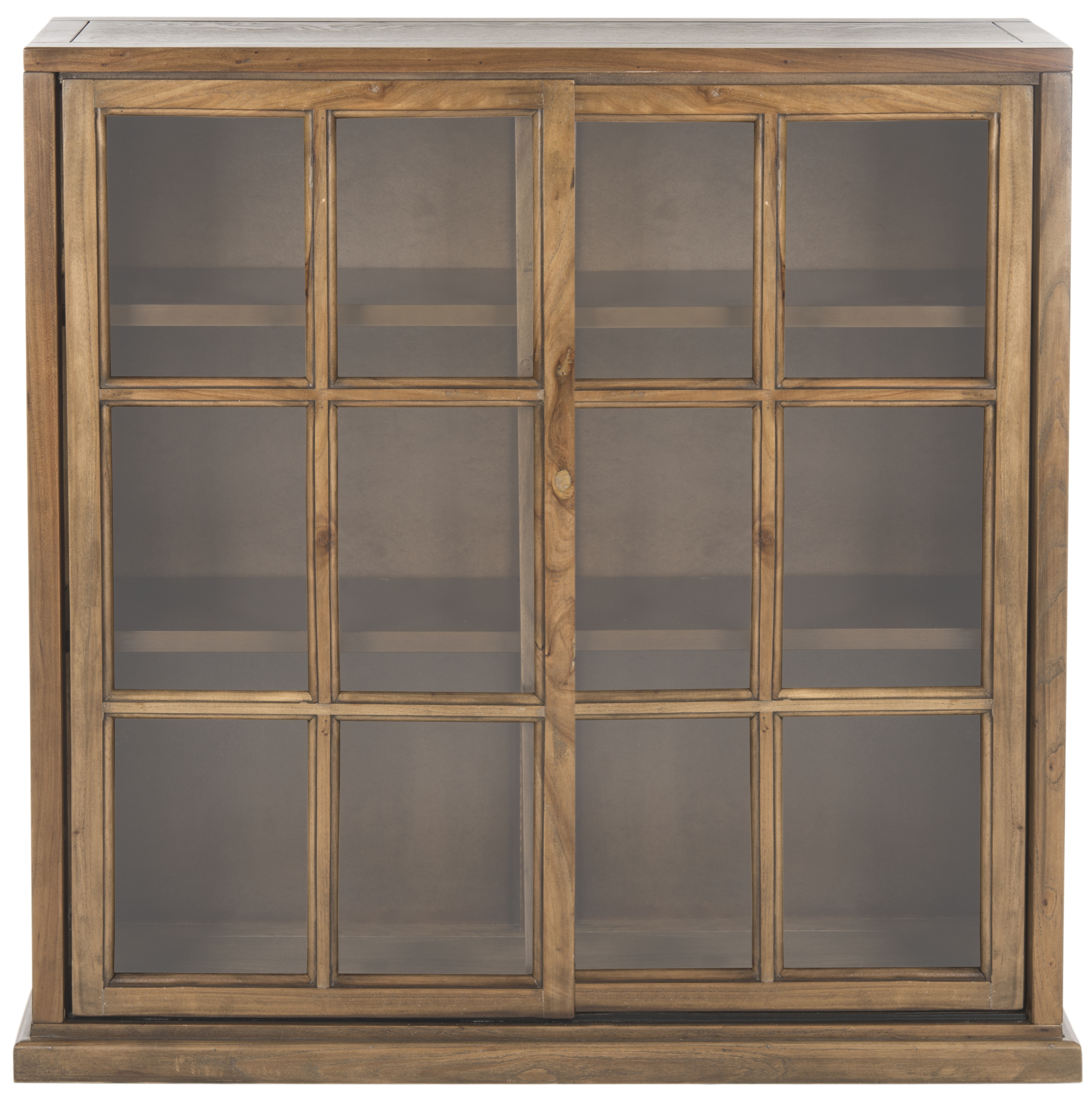 Greg 3 Tier Bookcase - Oak - Safavieh - Safavieh