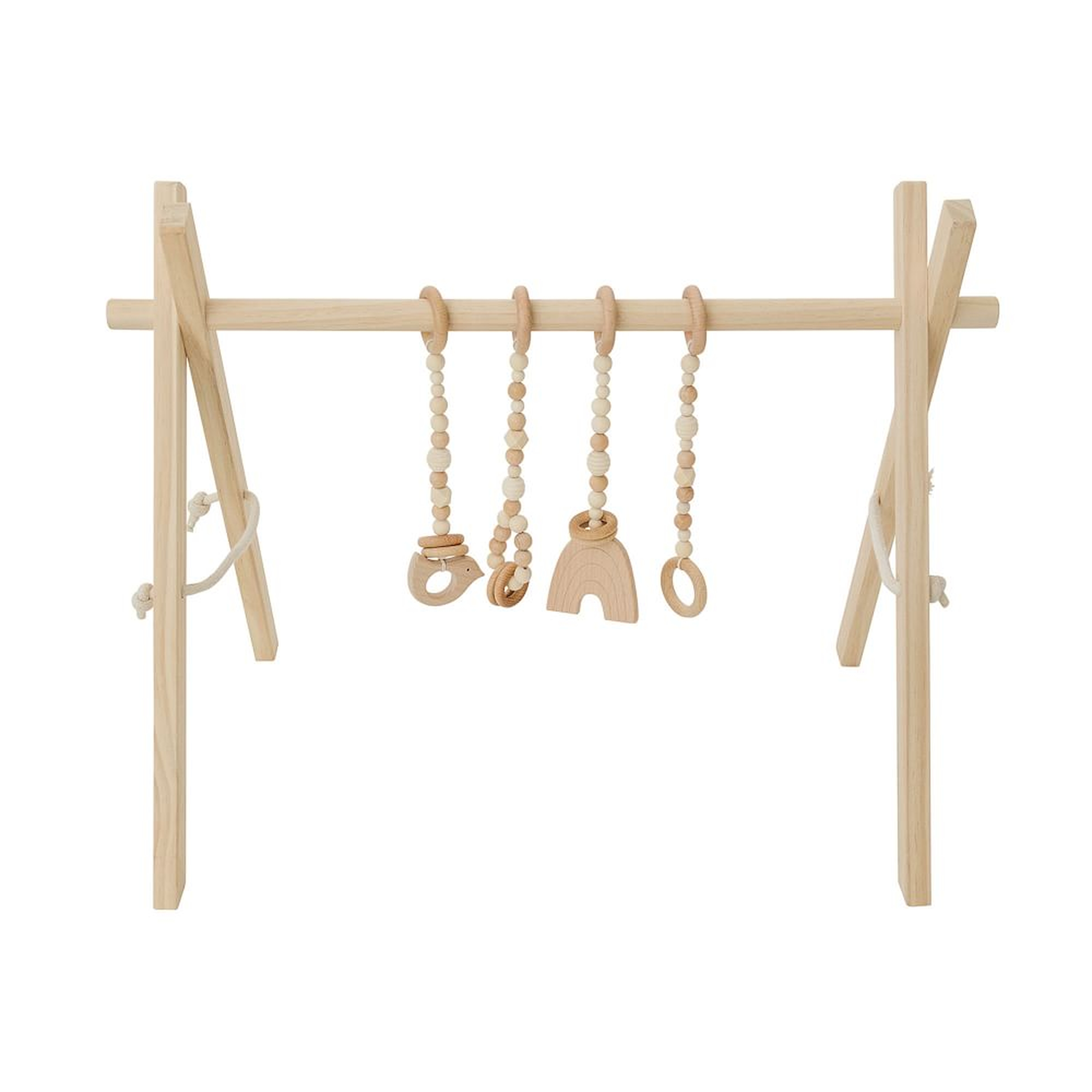 Natural Wood Baby Gym, Wood Toys - West Elm
